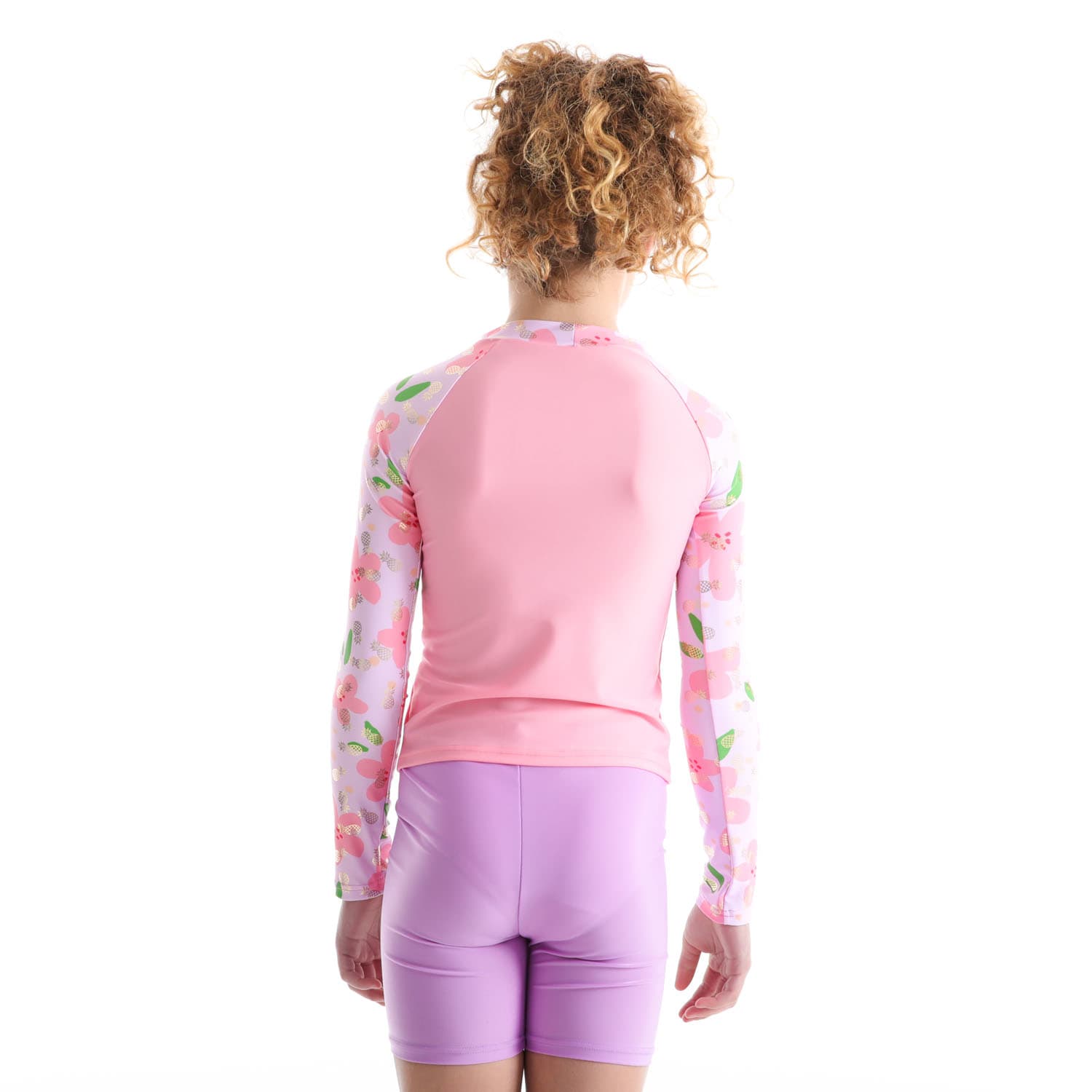 Girls Bloom LS Rashvest Set (S25-Pink), product, variation 4