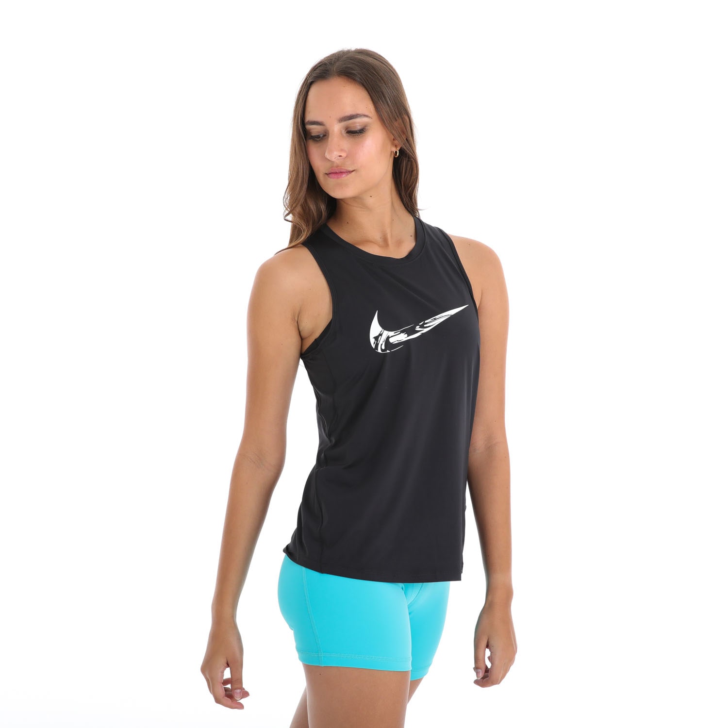 Nike Women&#039;s One Swoosh Hybrid Dri Fit Running Tank, product, variation 2