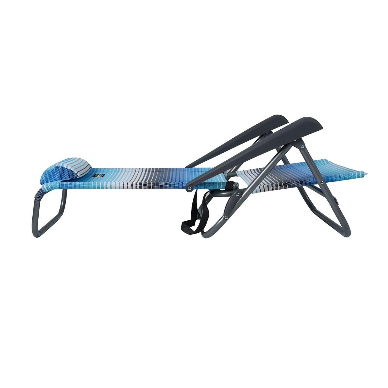 Desert Rock Steel Recliner Beach Chair, product, variation 2