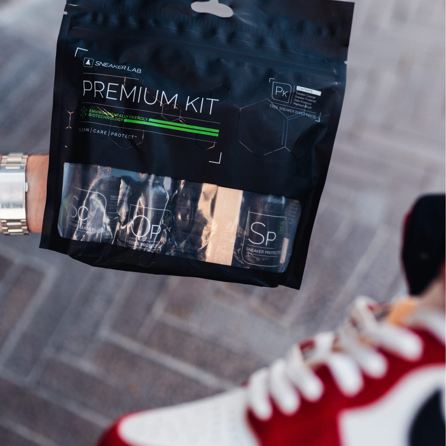 Sneaker Lab Premium 4 Piece Sneaker Cleaning Kit, product, variation 6