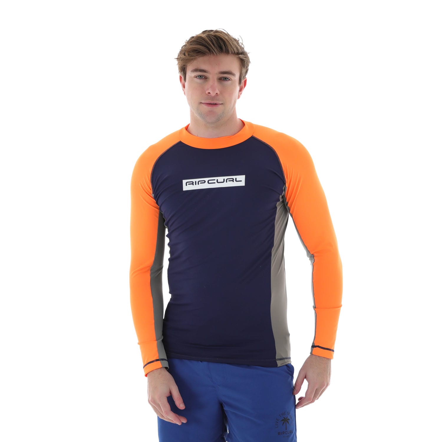 Rip Curl Men's Pill Icon Panel LS Rashvest