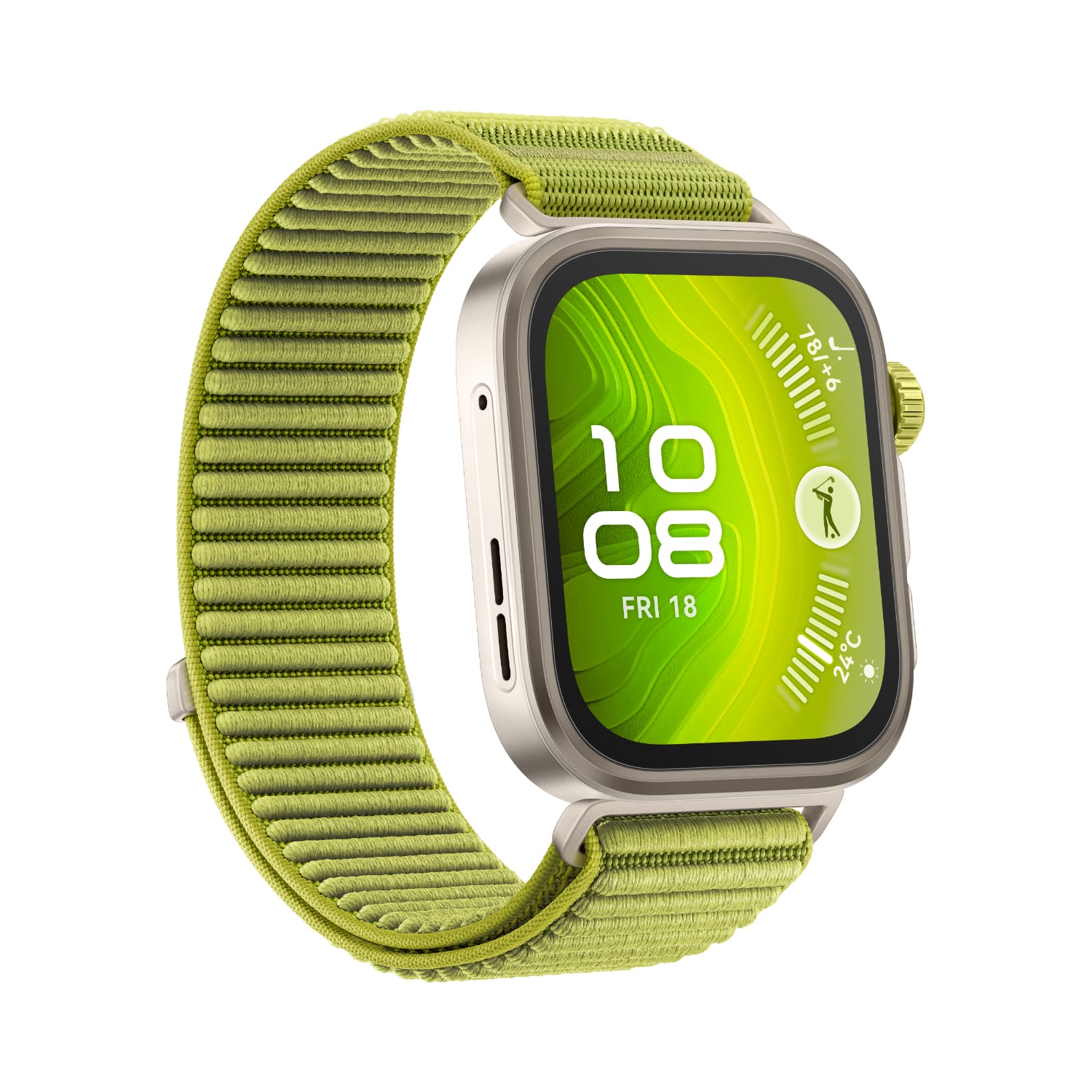 Huawei Watch Fit 4 Pro Golf GPS Smartwatch - Green, product, variation 3