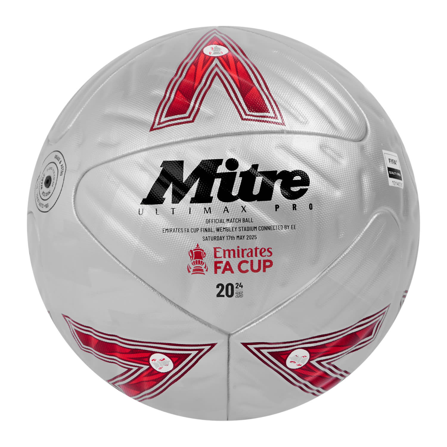 Mitre FA Cup Final Ultimax Pro 25 Soccer Ball