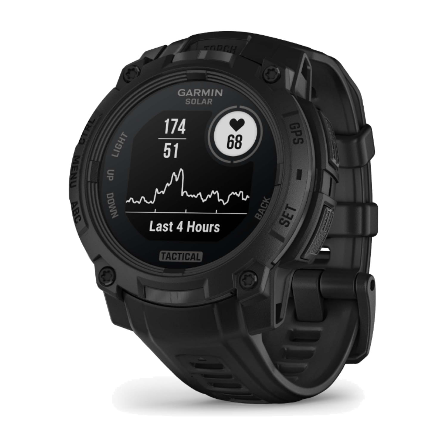 Garmin Instinct 3 Tactical Solar 45mm Rugged GPS Smartwatch
