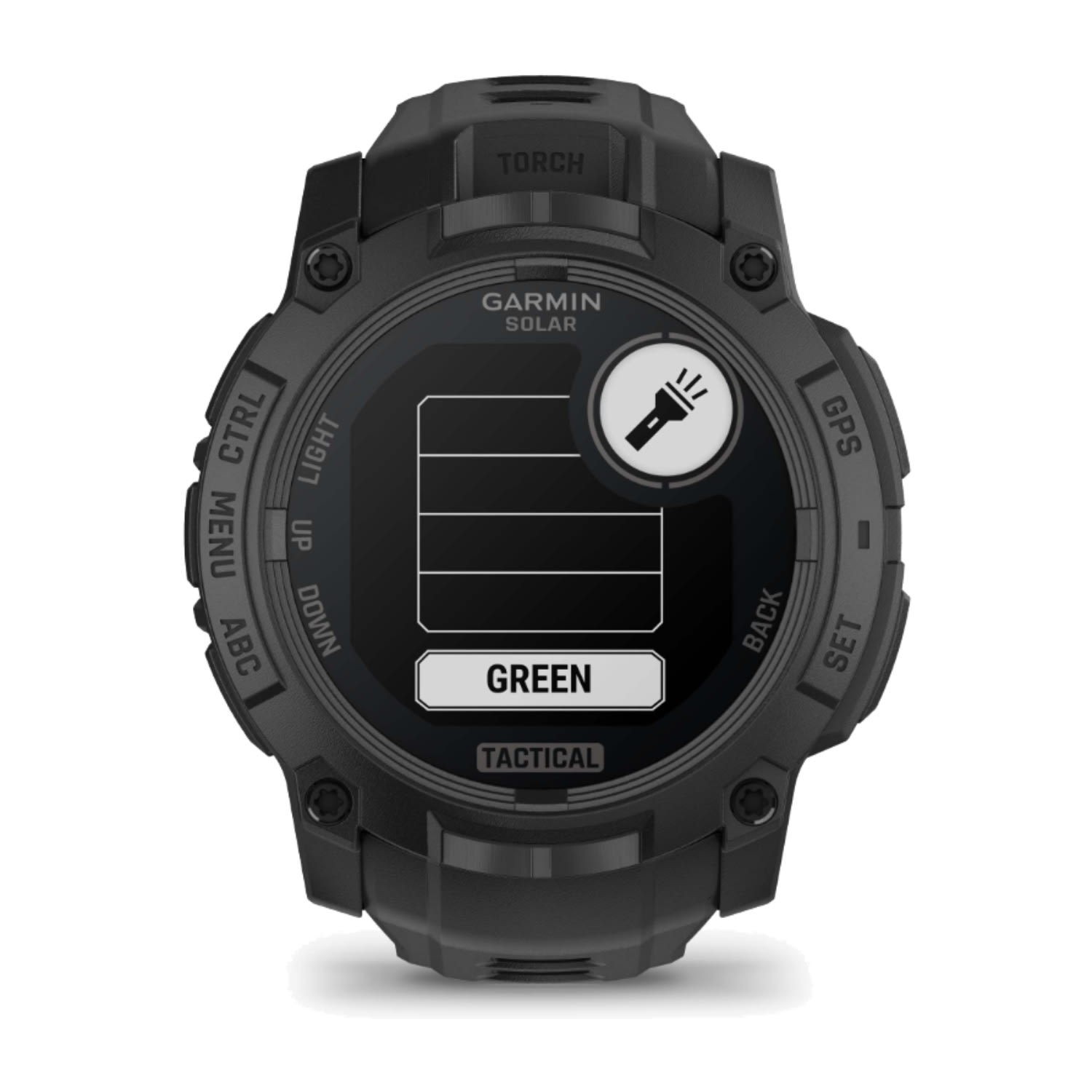 Garmin Instinct 3 Tactical Solar 50mm Rugged GPS Smartwatch, product, variation 4