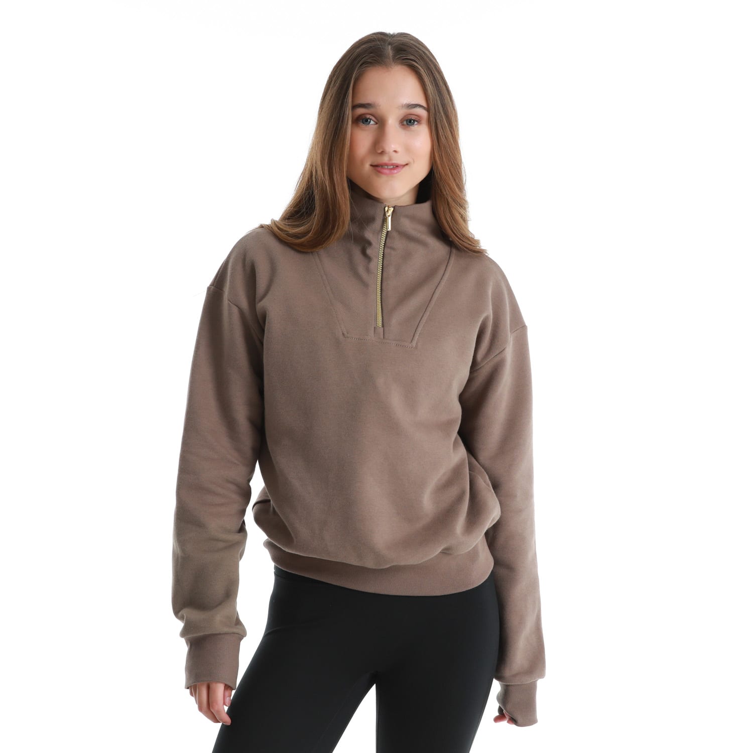 OTG Women's Luxe Fleece Sweattop