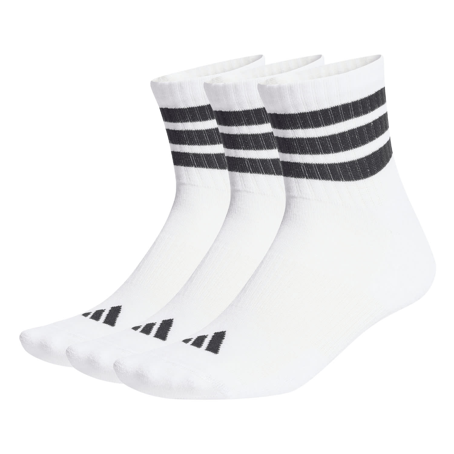adidas 3 Stripe Essential Ankle 3Pack Socks
