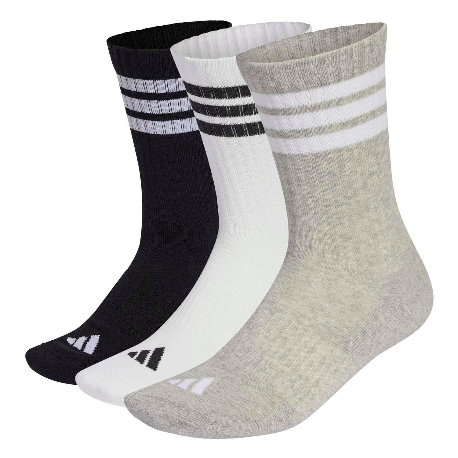 adidas Essential Crew 3 Pack Socks