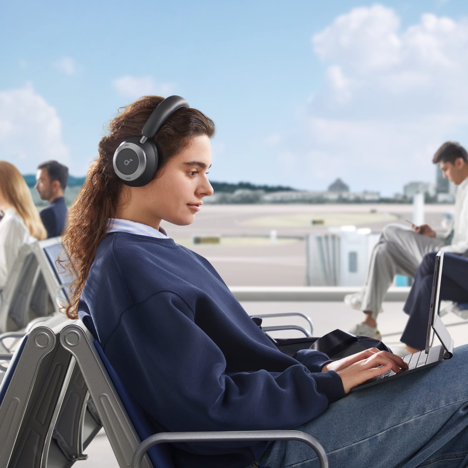 Soundcore Space One Pro Bluetooth Headphones, product, variation 22