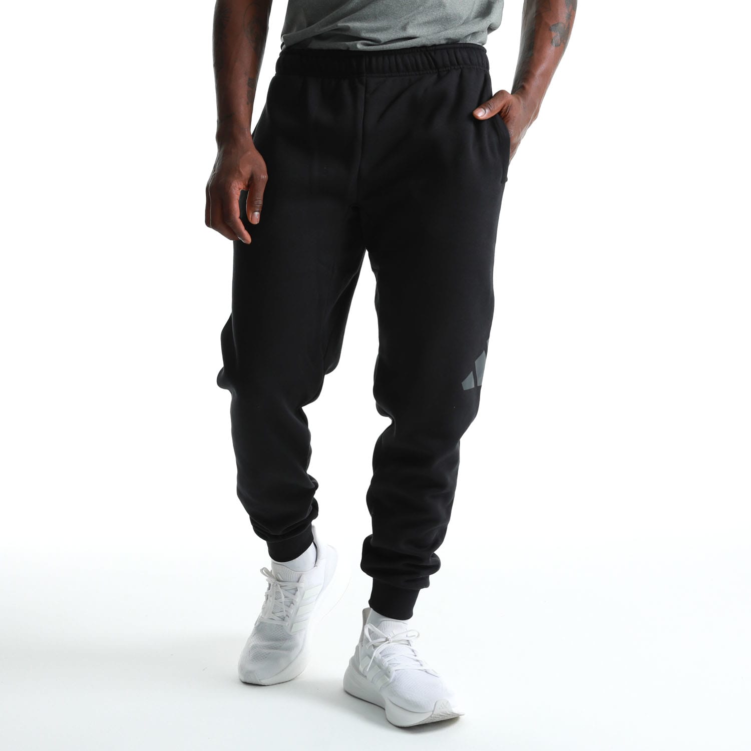 adidas Men's Big Logo Fleece Sweatpant