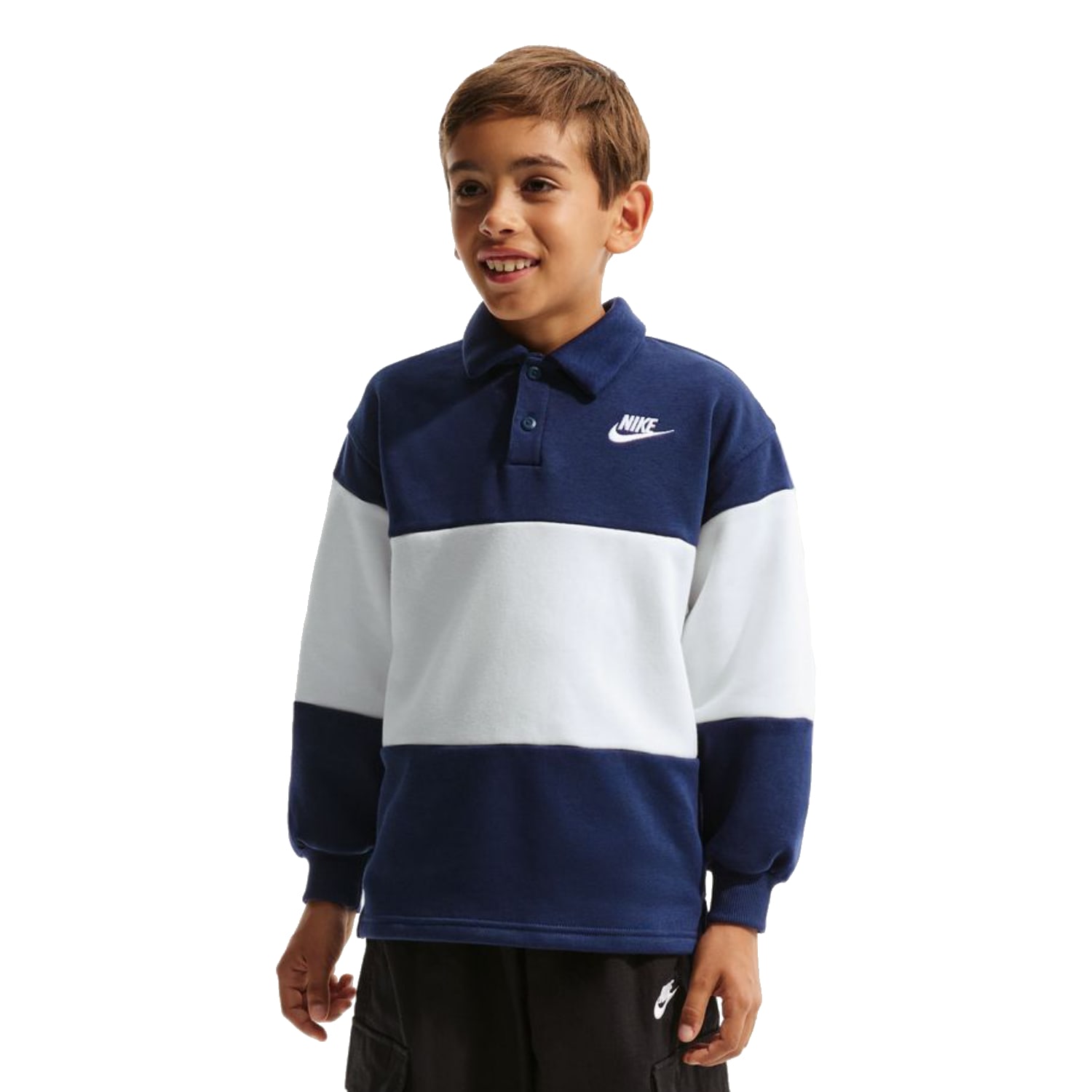 Nike Boys Rugby Long Sleeve Top
