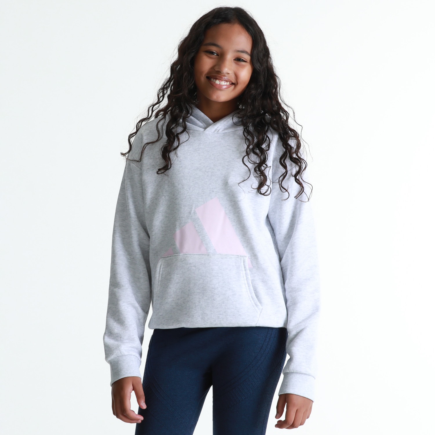 adidas Girls Big Logo Fleece hoodie