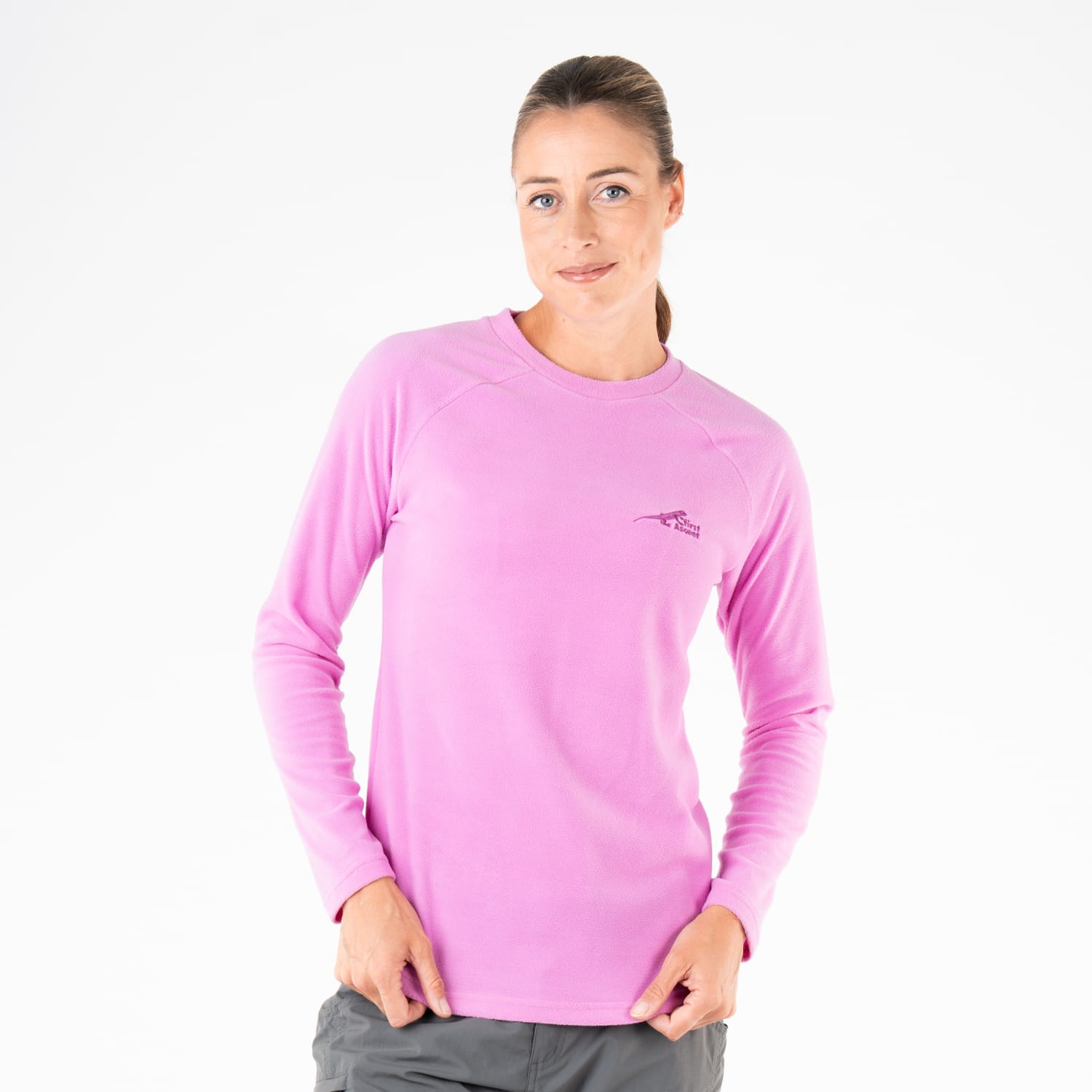 First Ascent Women's Core Fleece Pullover Long Sleeve