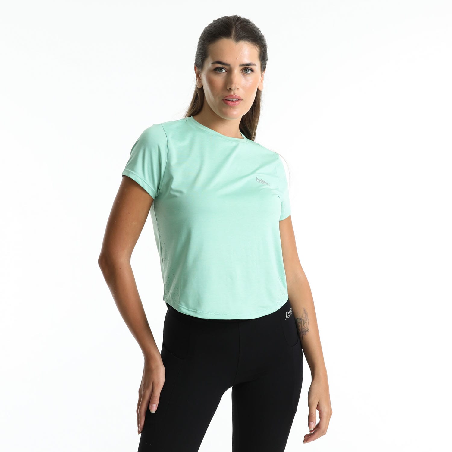 Capestorm Women's Laser-Cut Running Tee
