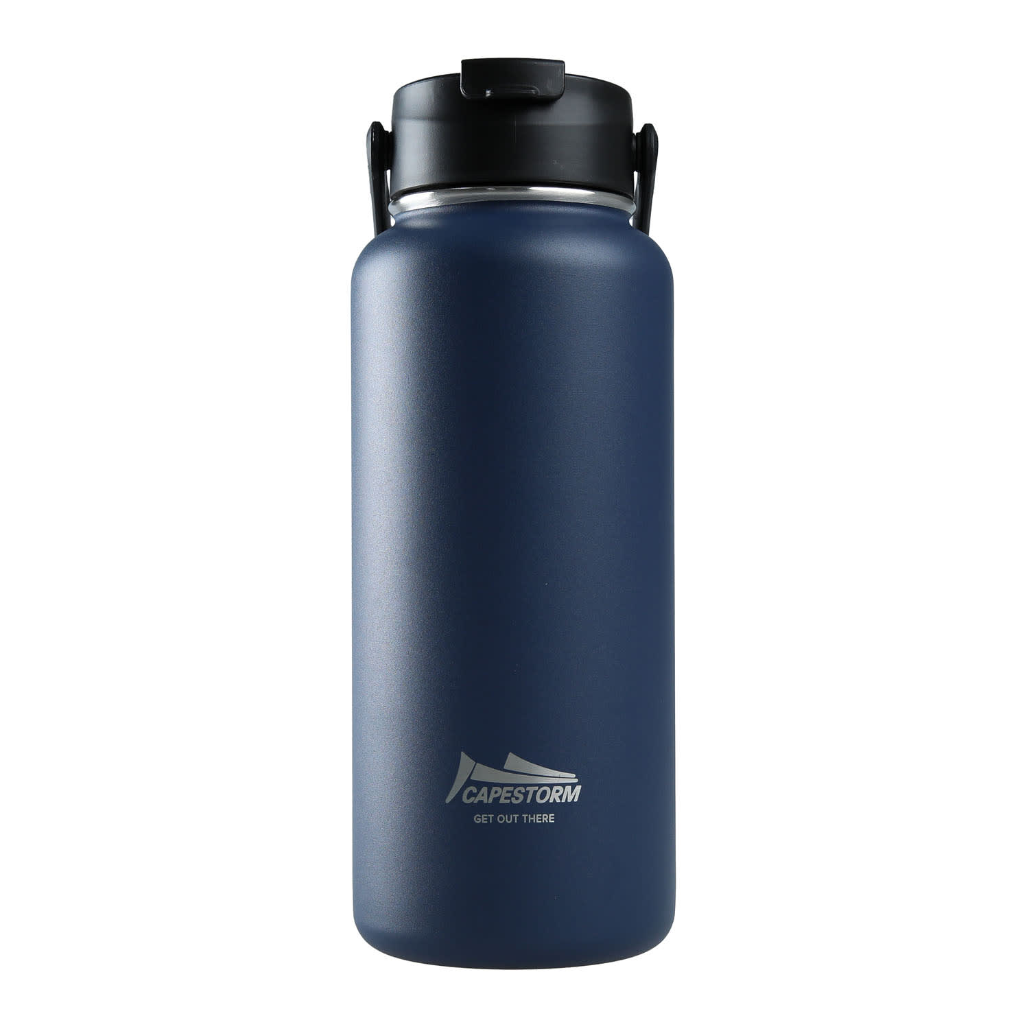 Capestorm 946ml Double Wall Vacuum Water Bottle with Dual-Sip Lid - Navy