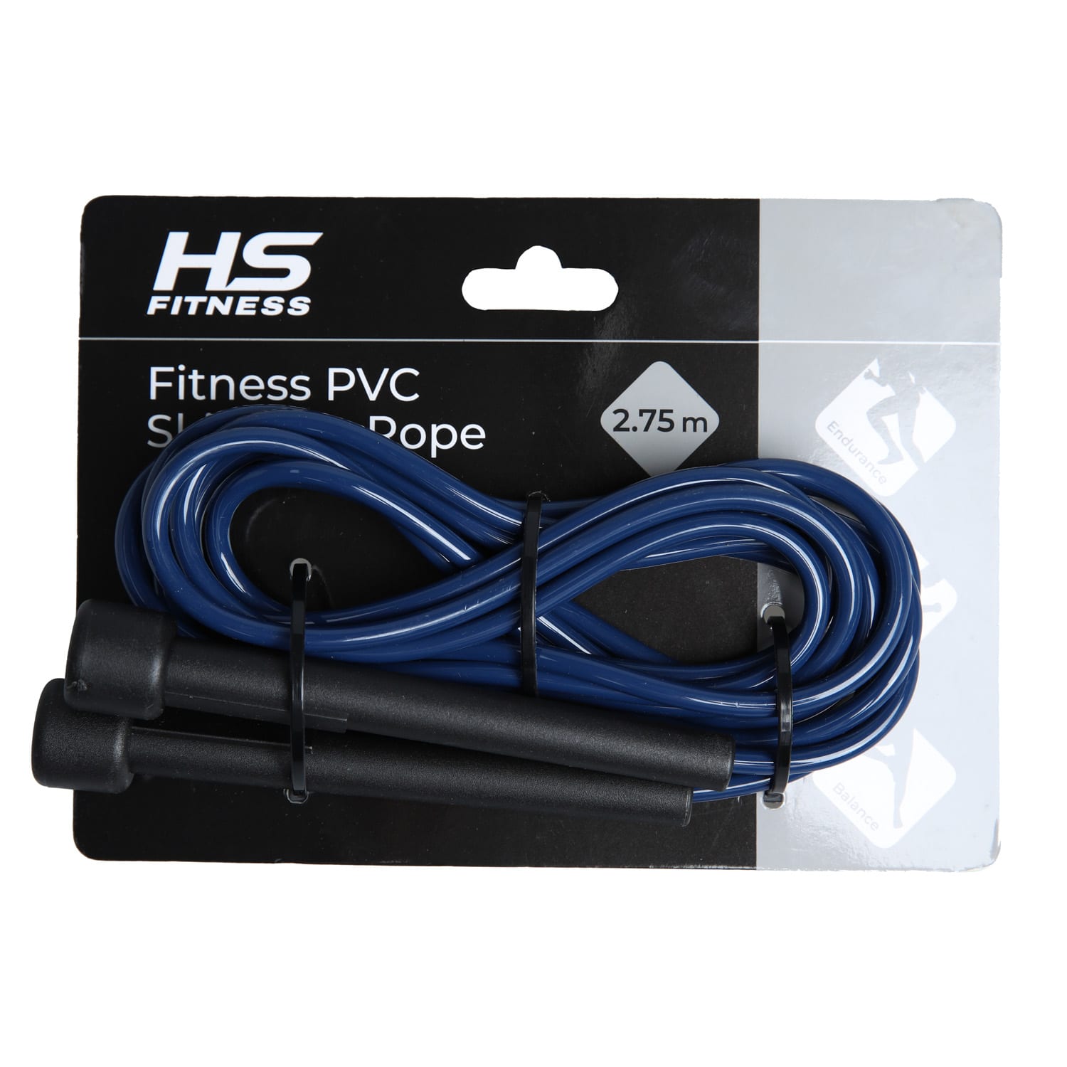 HS Fitness PVC Skipping Rope Navy
