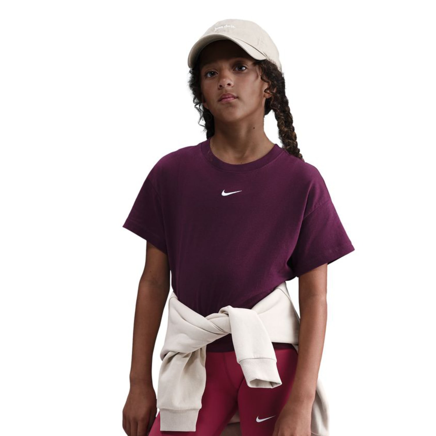 Nike Girls Sportswear Boxy Essential Tee