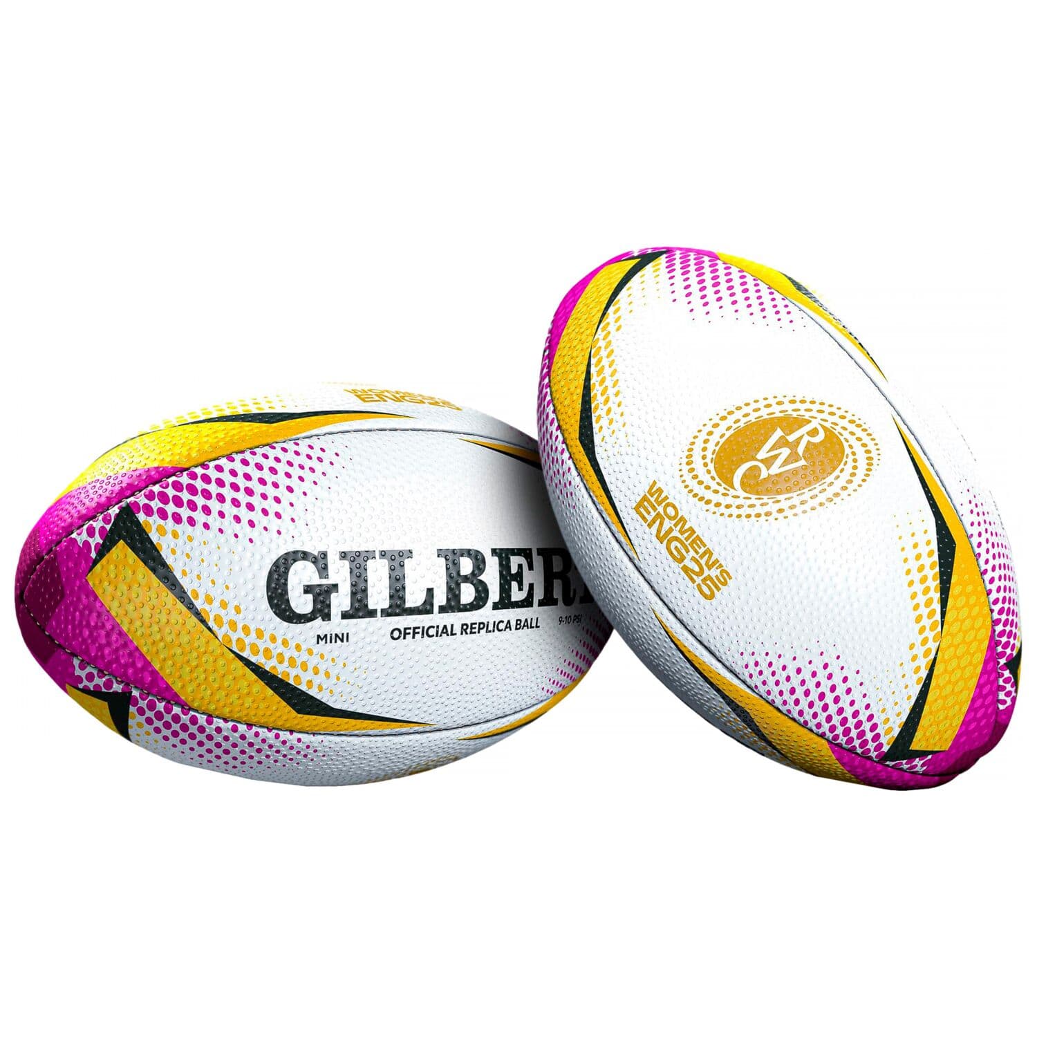 Gilbert Women&#039;s RWC 2025 Mini Rugby Ball, product, variation 3