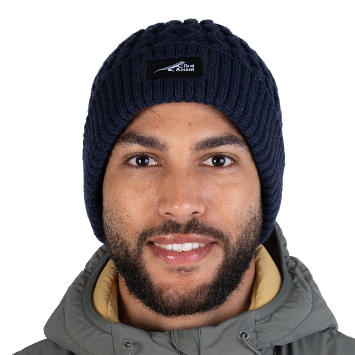FA Cable Knit Beanie