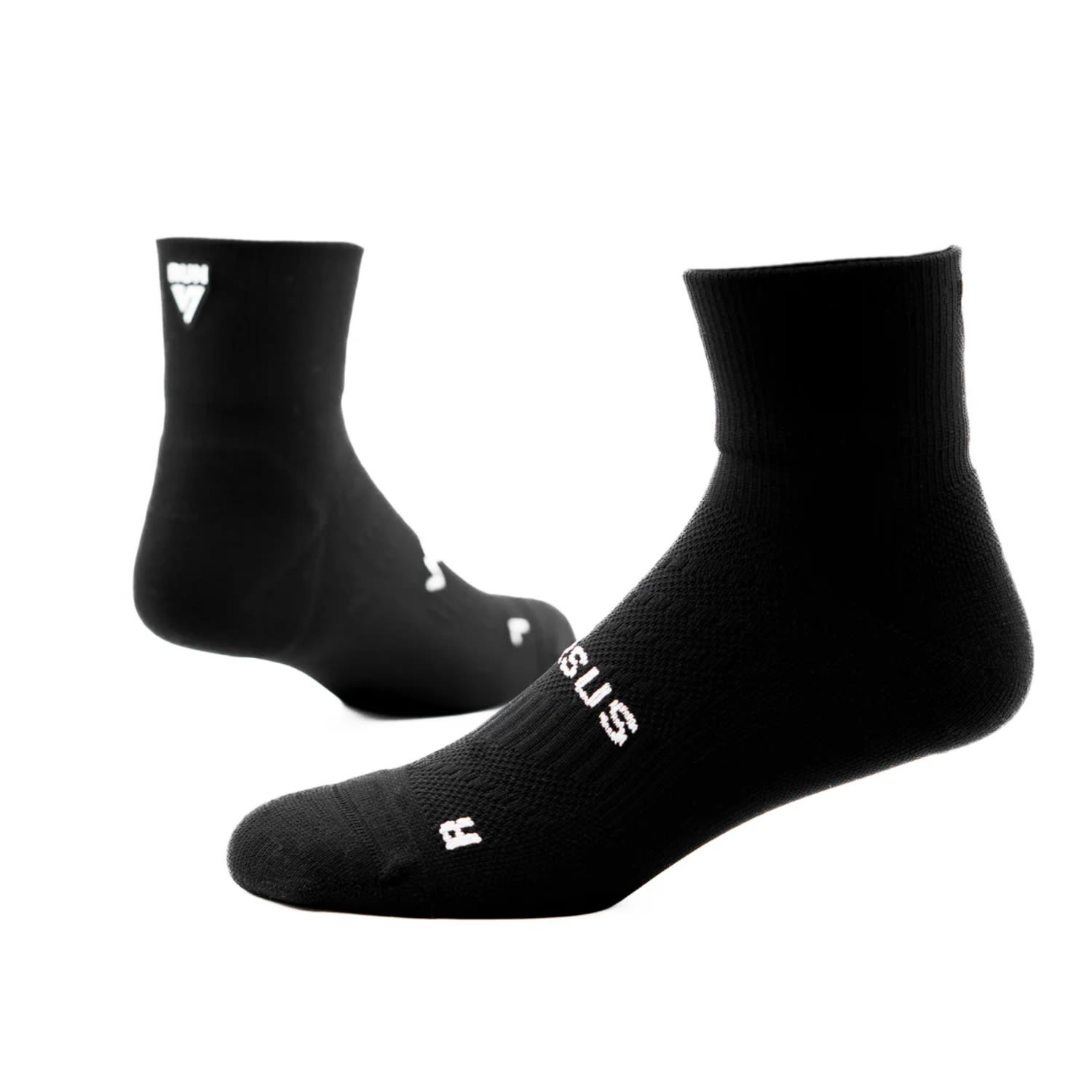 Versus Black Running Quarter Length Socks, product, variation 3