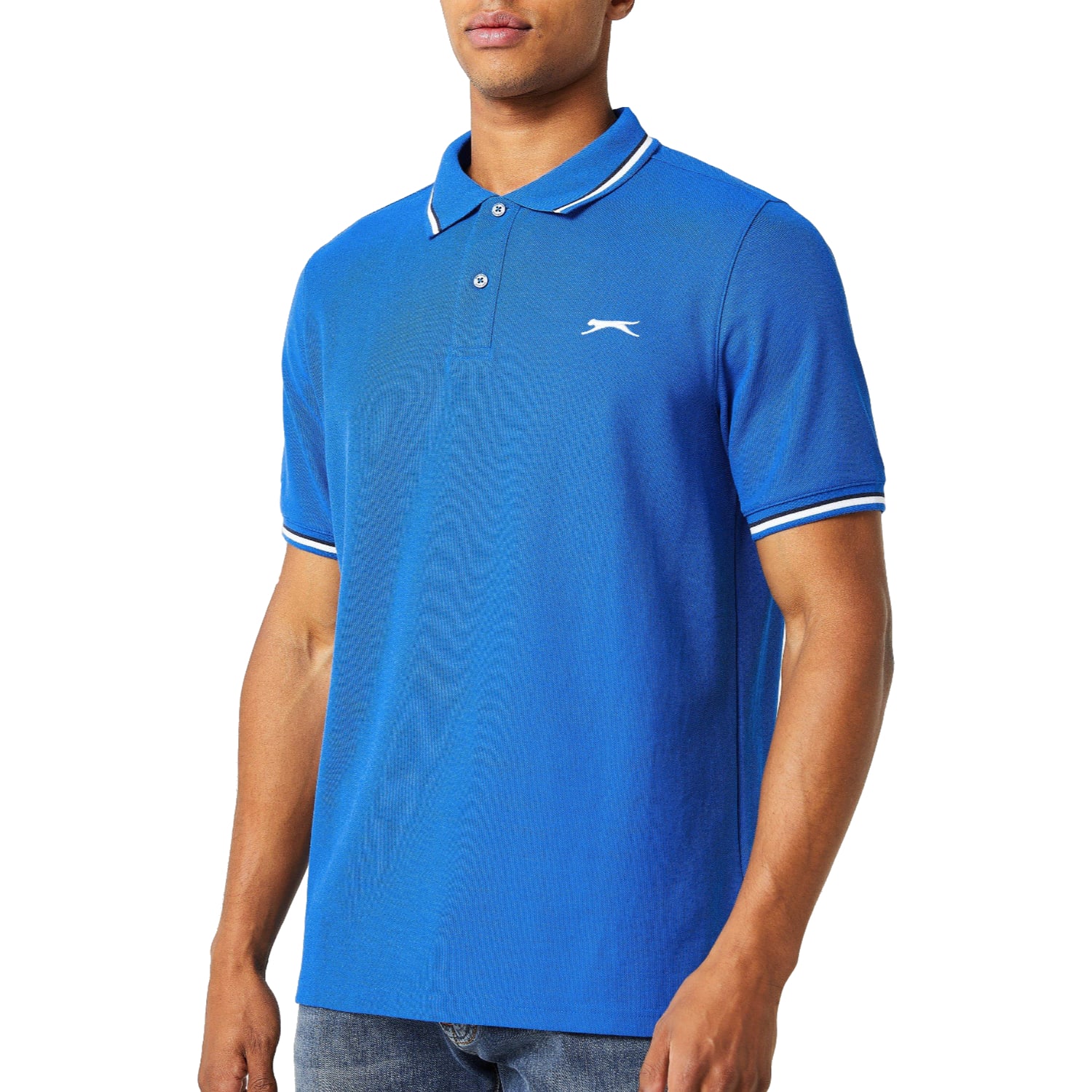 Slazenger Men's Golf Tipped Polo