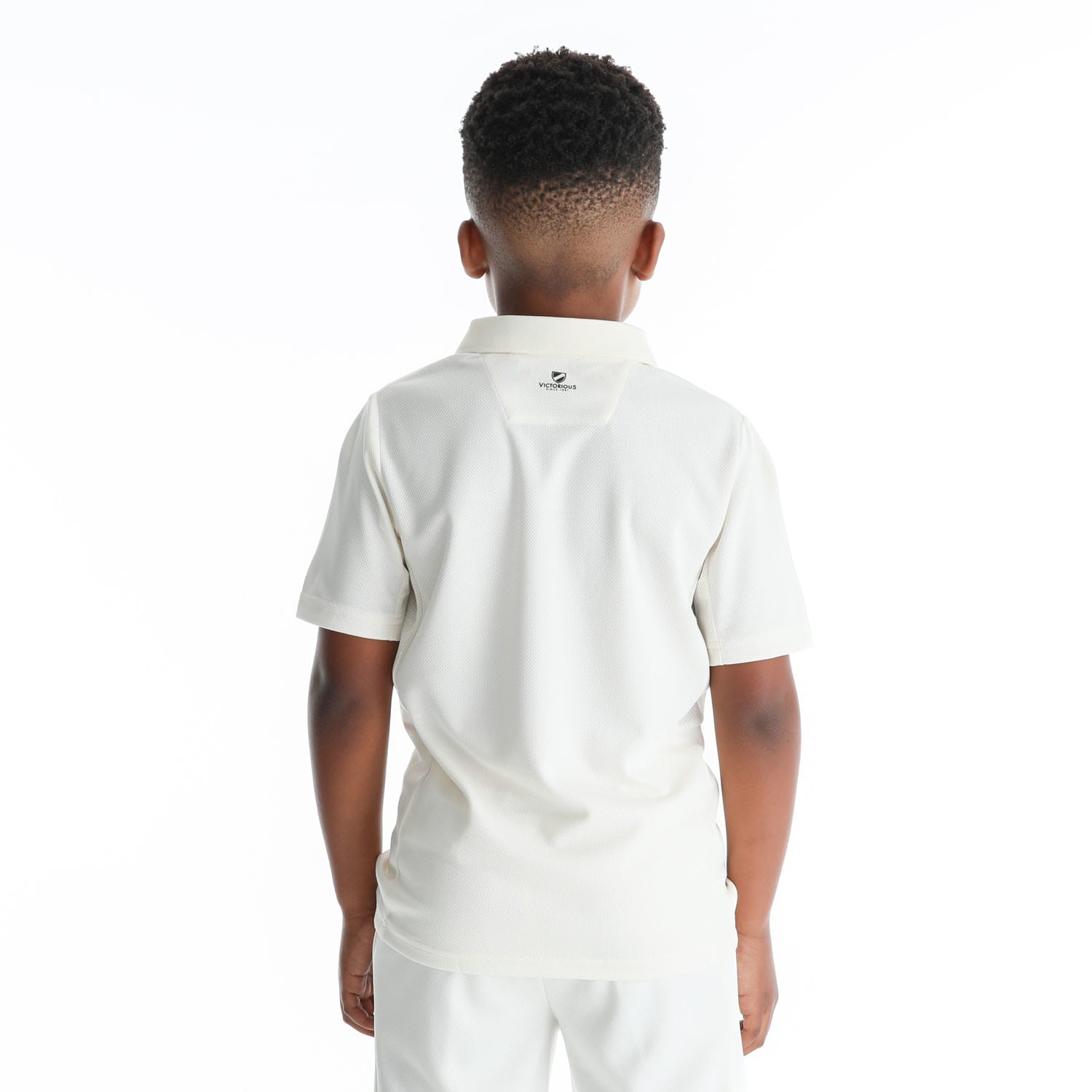 Slazenger Junior Short Sleeve Cricket Shirt, product, variation 5