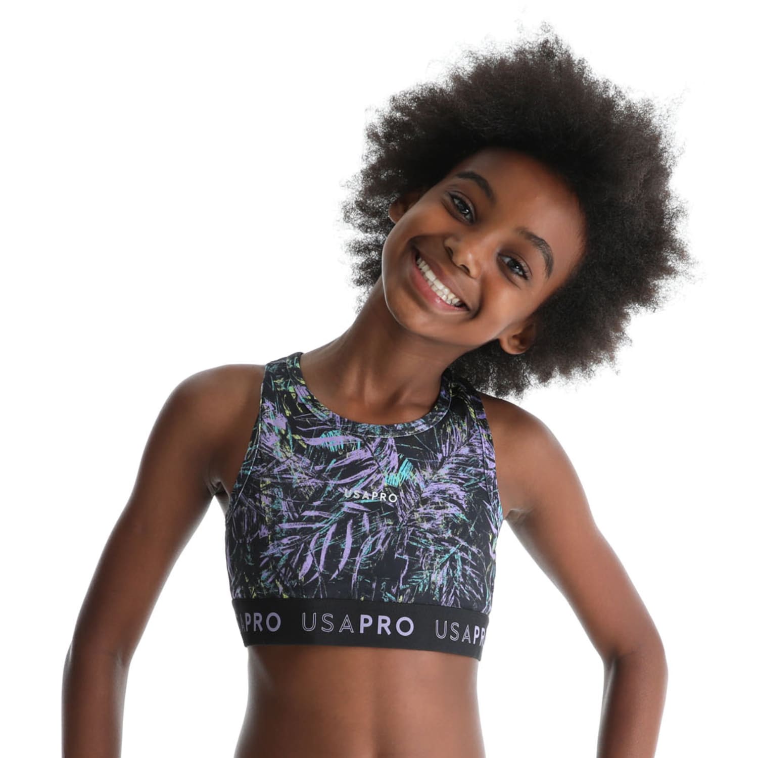 USA Pro Girls Crop Top