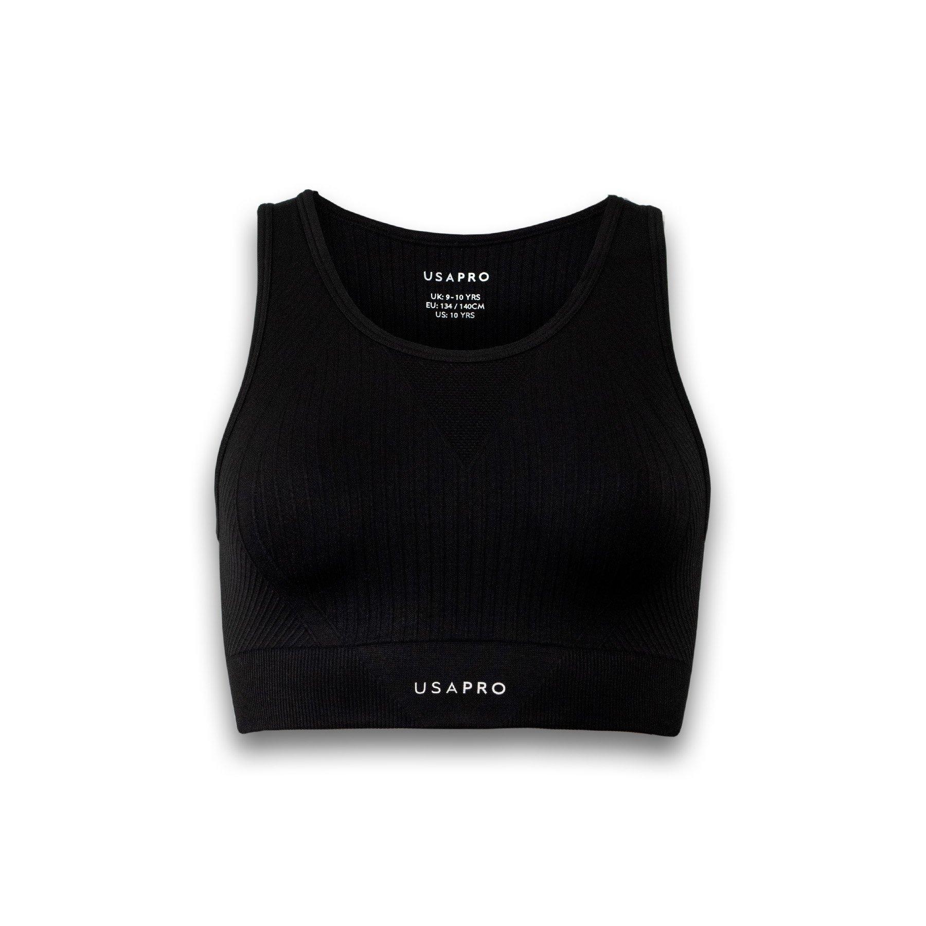 USA Pro Girls Seamless Crop Top