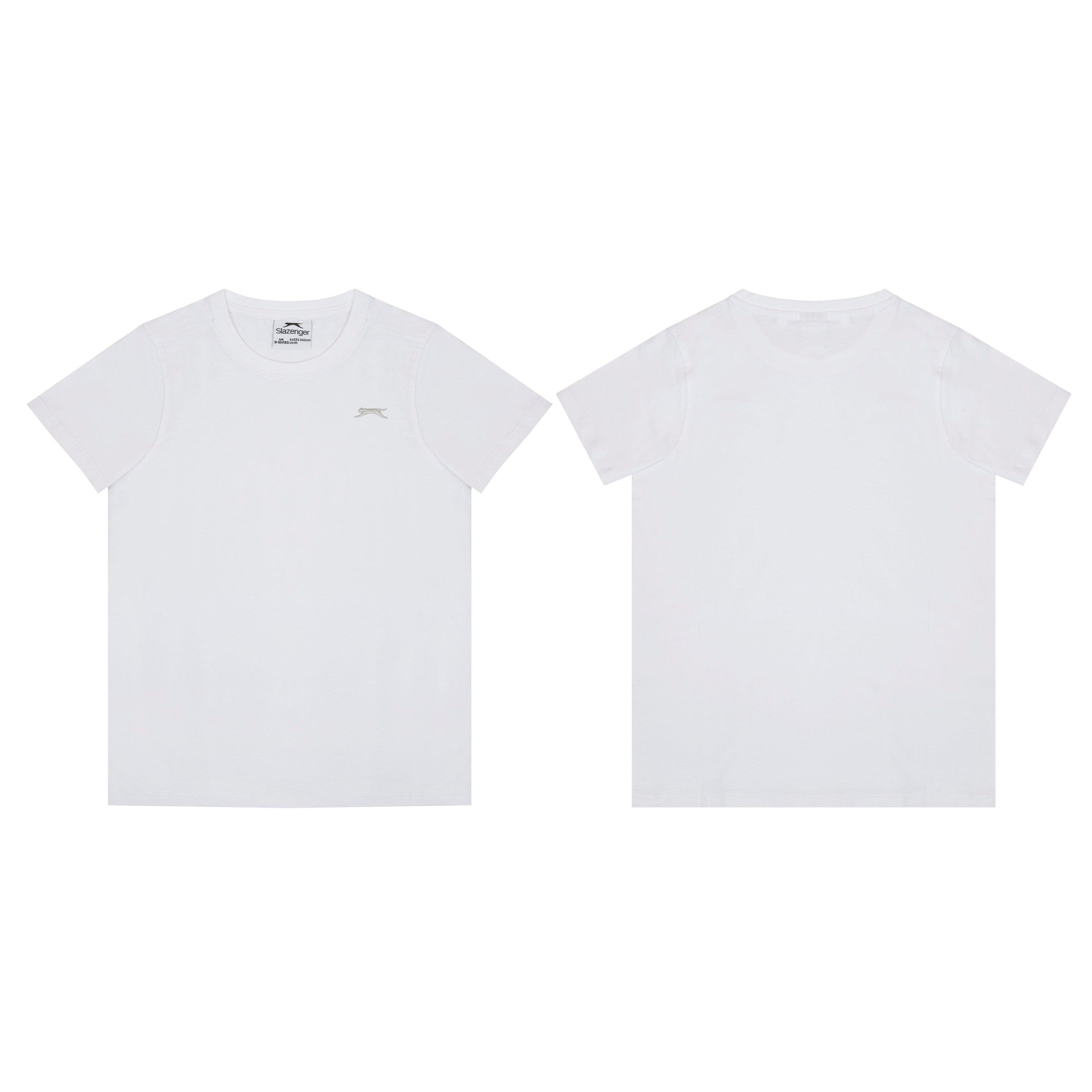 Slazenger Boys Junior Boys Plain Tee shirt, product, variation 3
