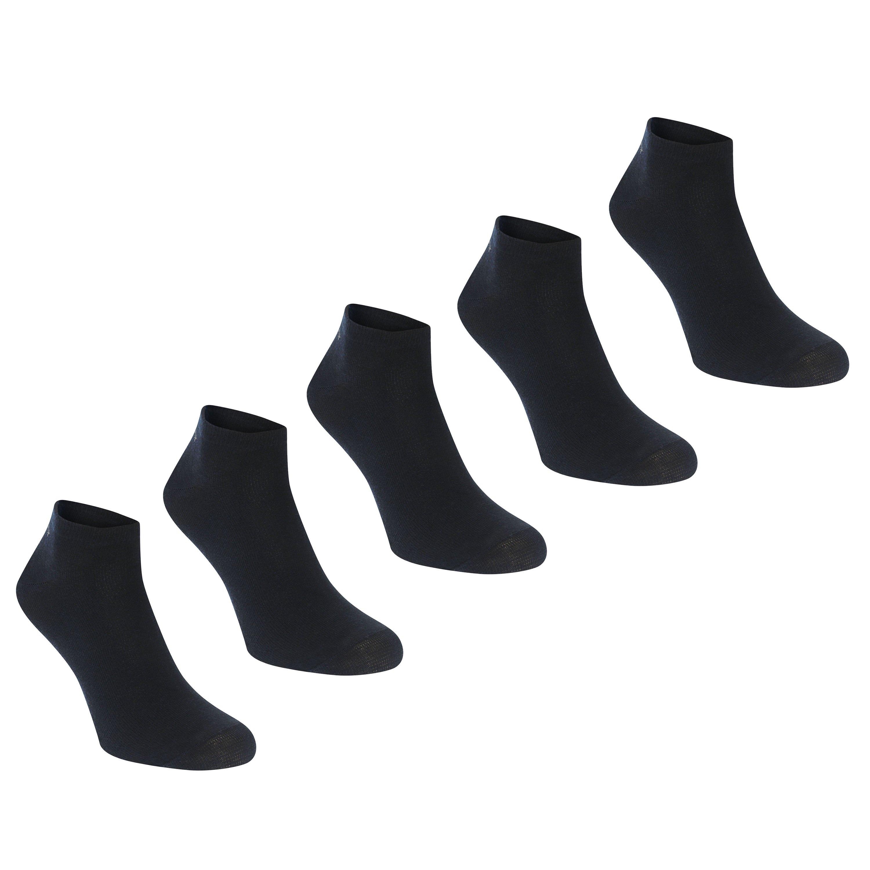 Slazenger Jnr 5 Pack Trainer Socks
