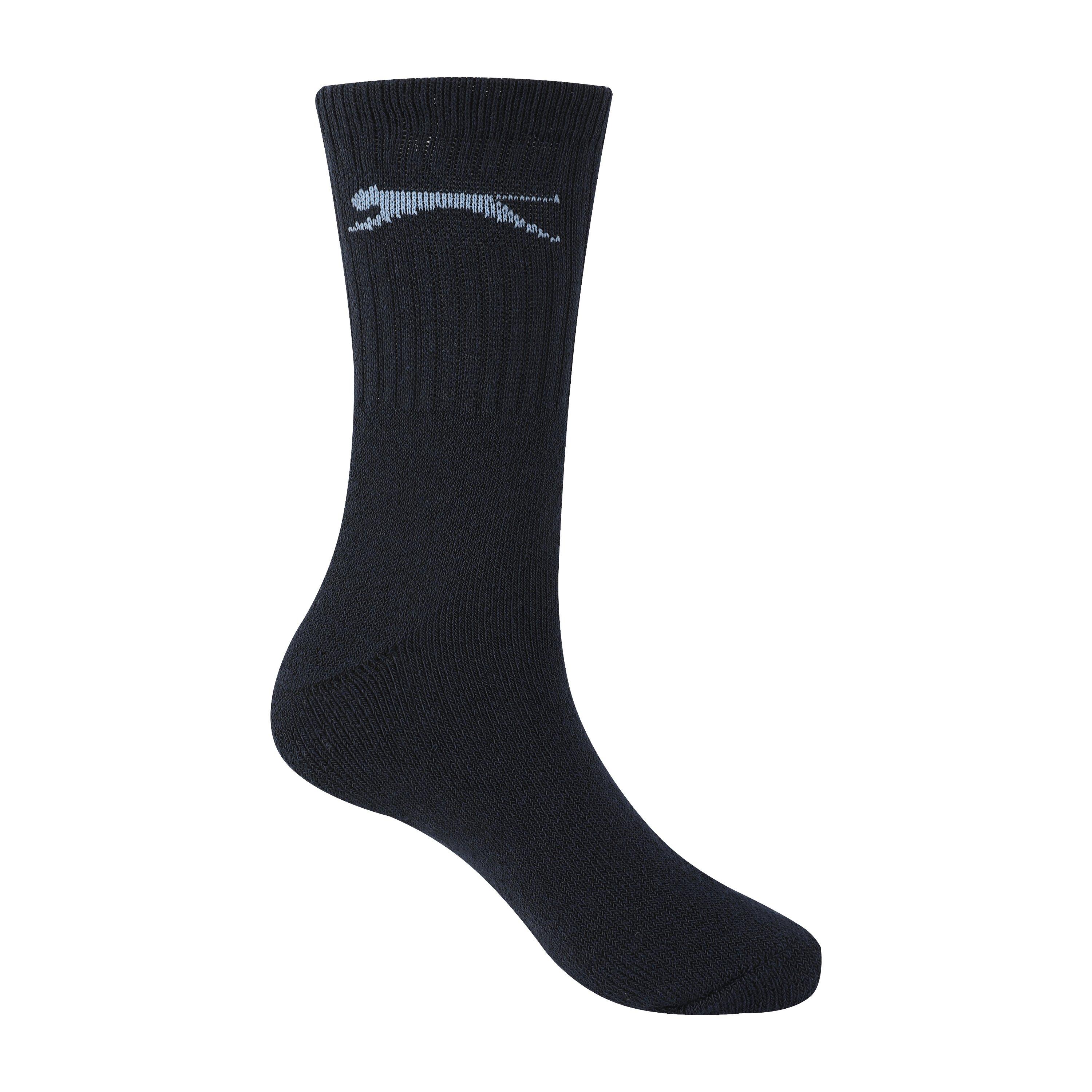Slazenger 5 Pack Crew Socks Size 4-8, product, variation 2