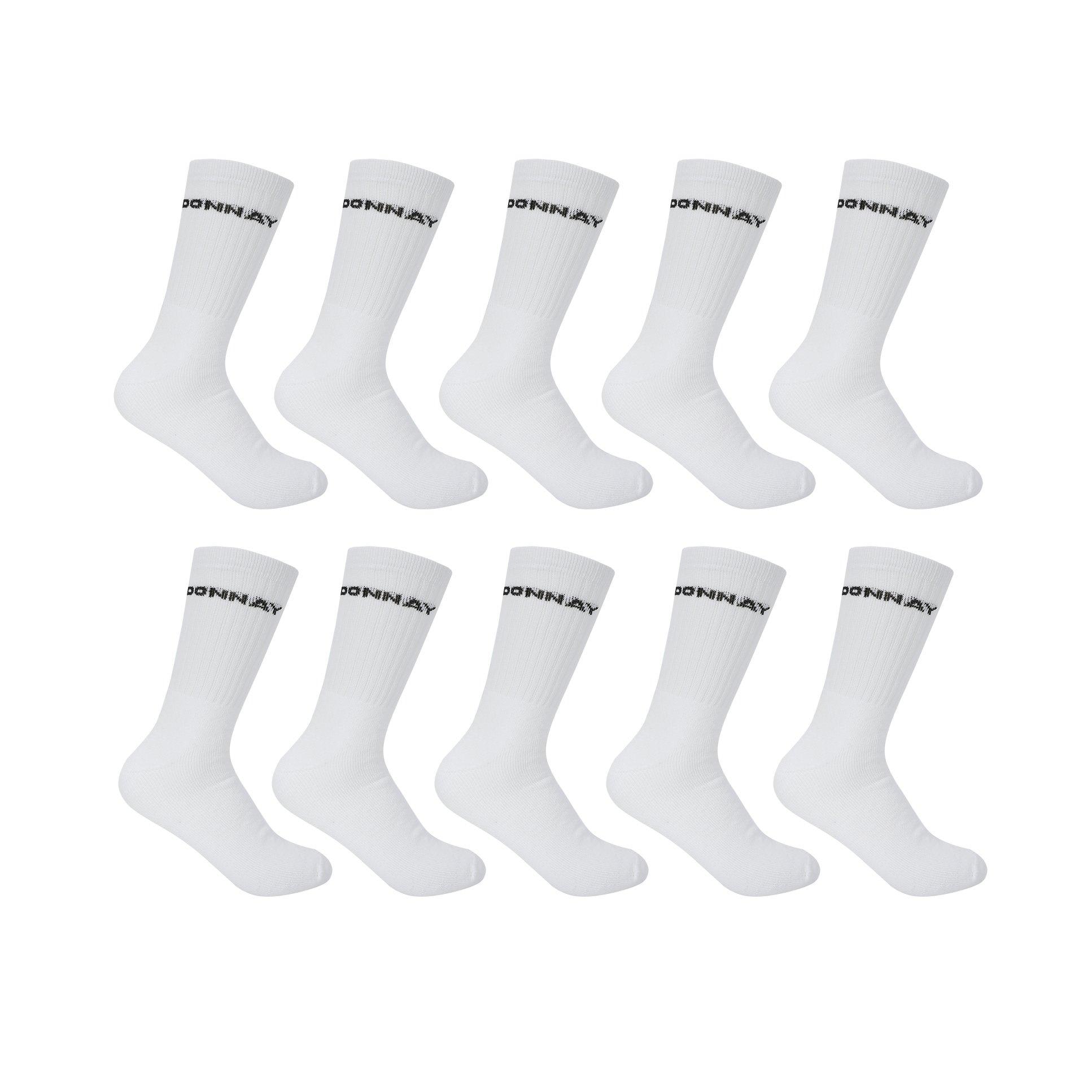 Donnay 10 Pack Quarter Socks Size 7-11