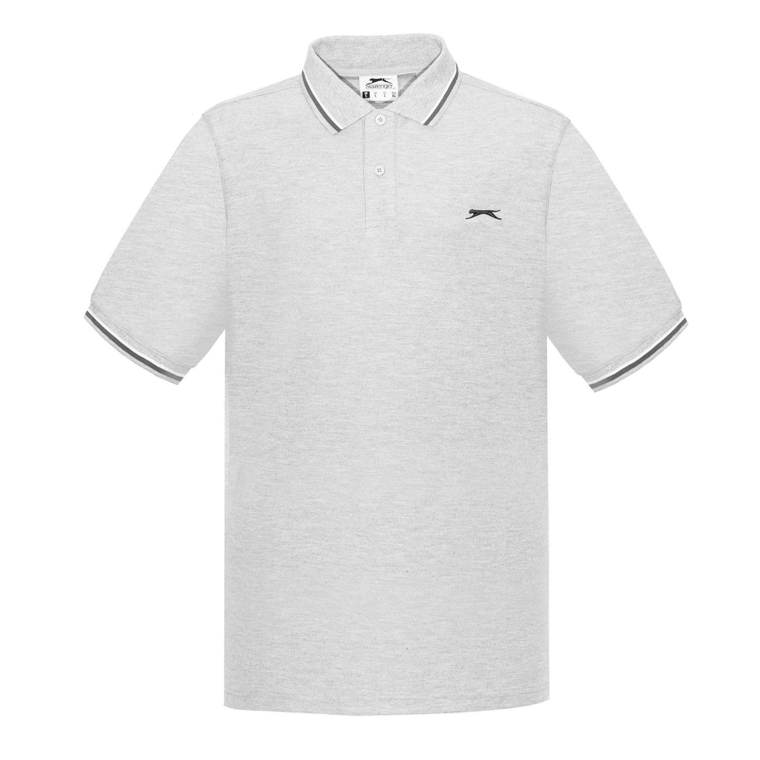 Slazenger Men&#039;s Golf Tipped Polo, product, variation 3