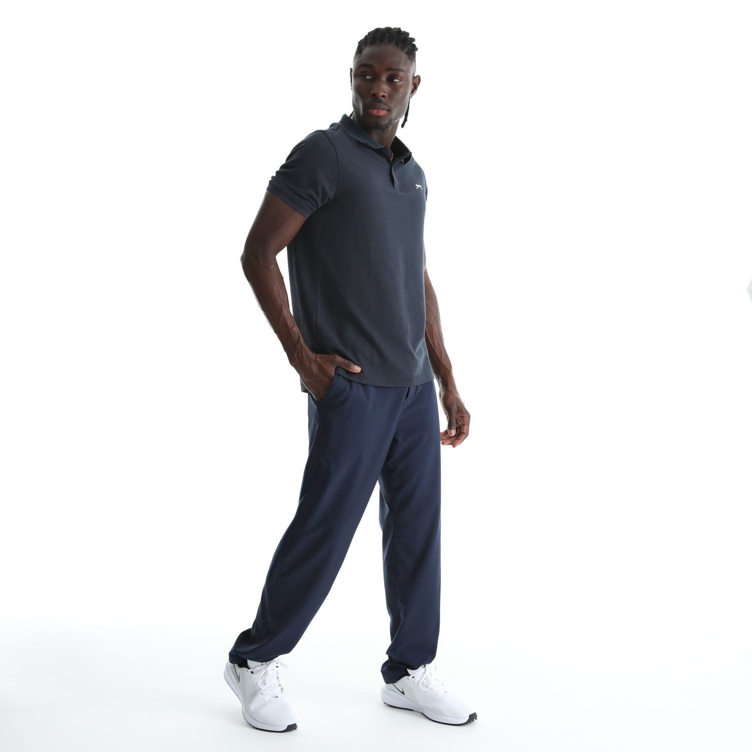 Slazenger Men&#039;s Golf Plain Polo, product, variation 2