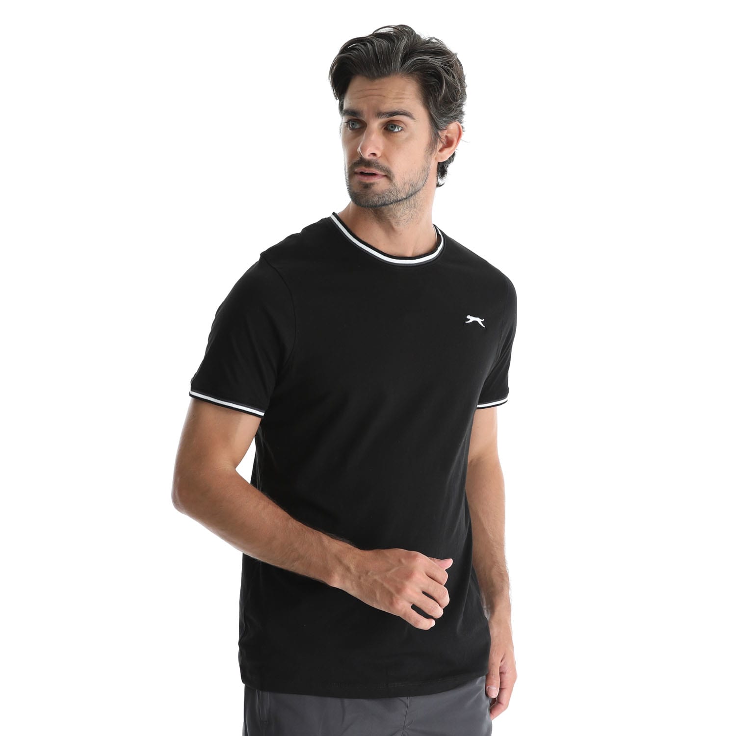 Slazenger Men&#039;s Tipped Tee, product, variation 4