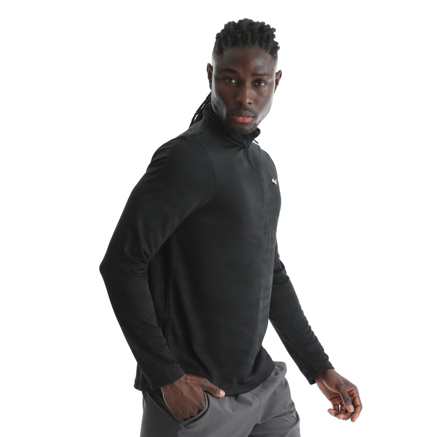 Everlast Men&#039;s Flex 1/4 Zip Top, product, variation 4