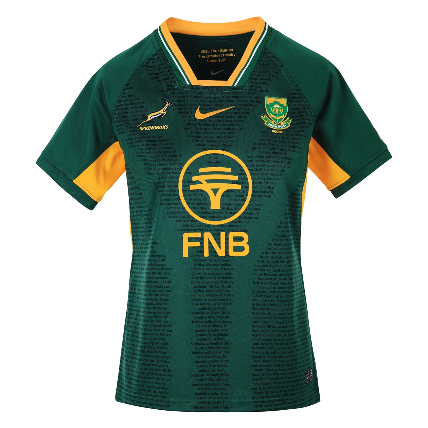 Springbok Women's Home 26/27 Greatest Rivalry Stadium Jersey