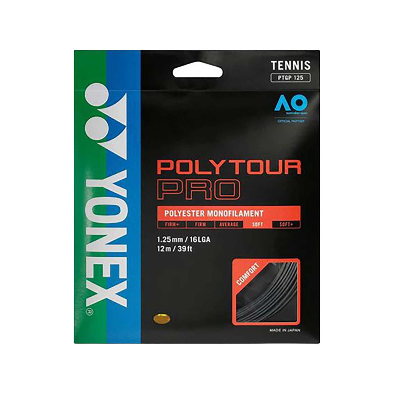 Yonex Polytour PRO 1.25mm 16L Tennis String
