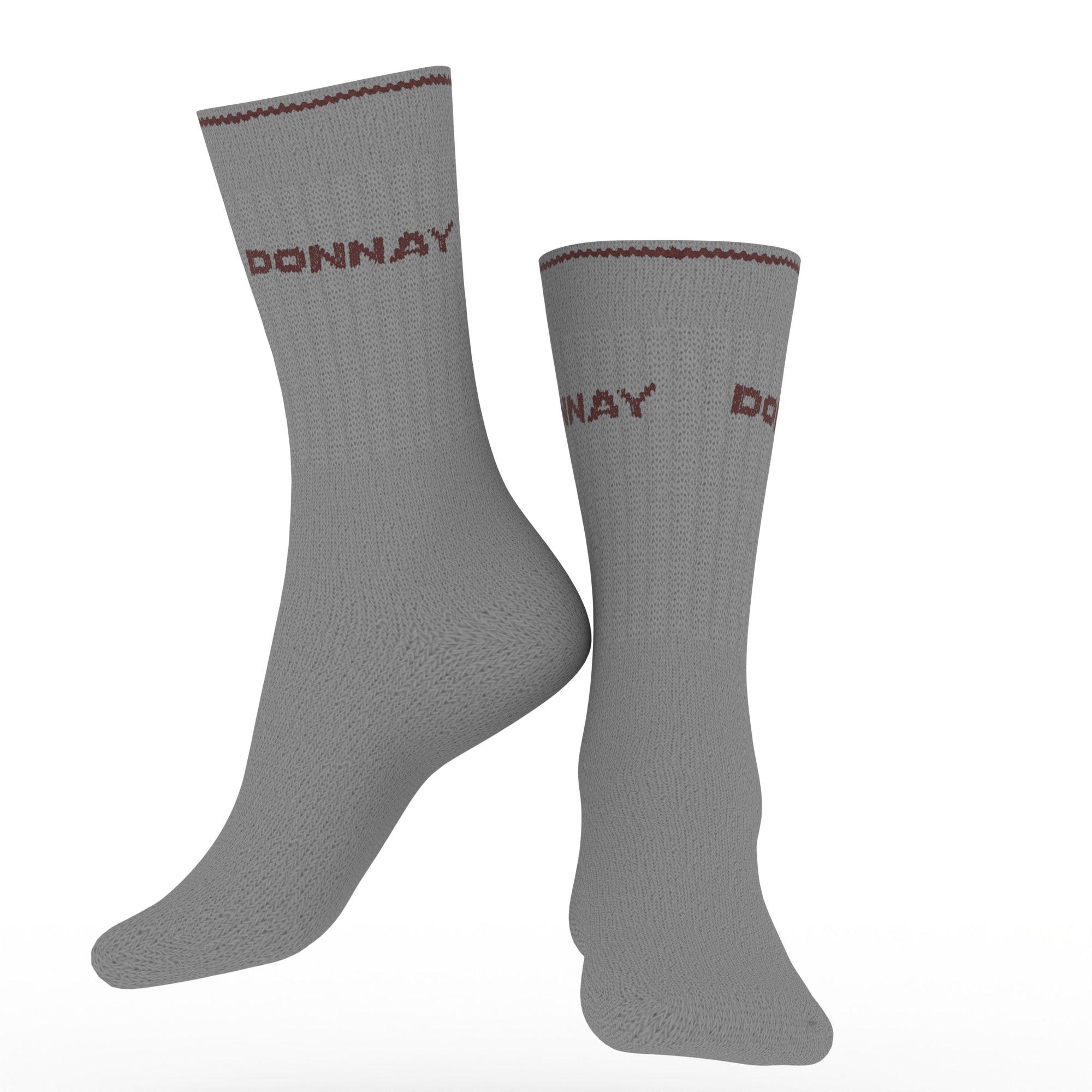 Donnay Mens 10 Pack Crew Socks (Multi Bright) S25, product, variation 3