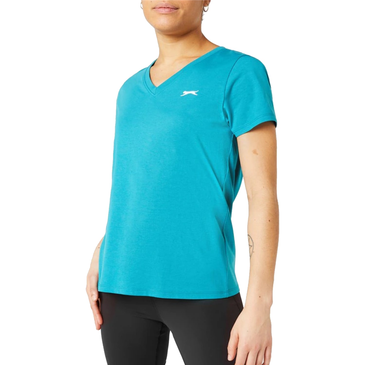 Slazenger Women's V Neck Tee