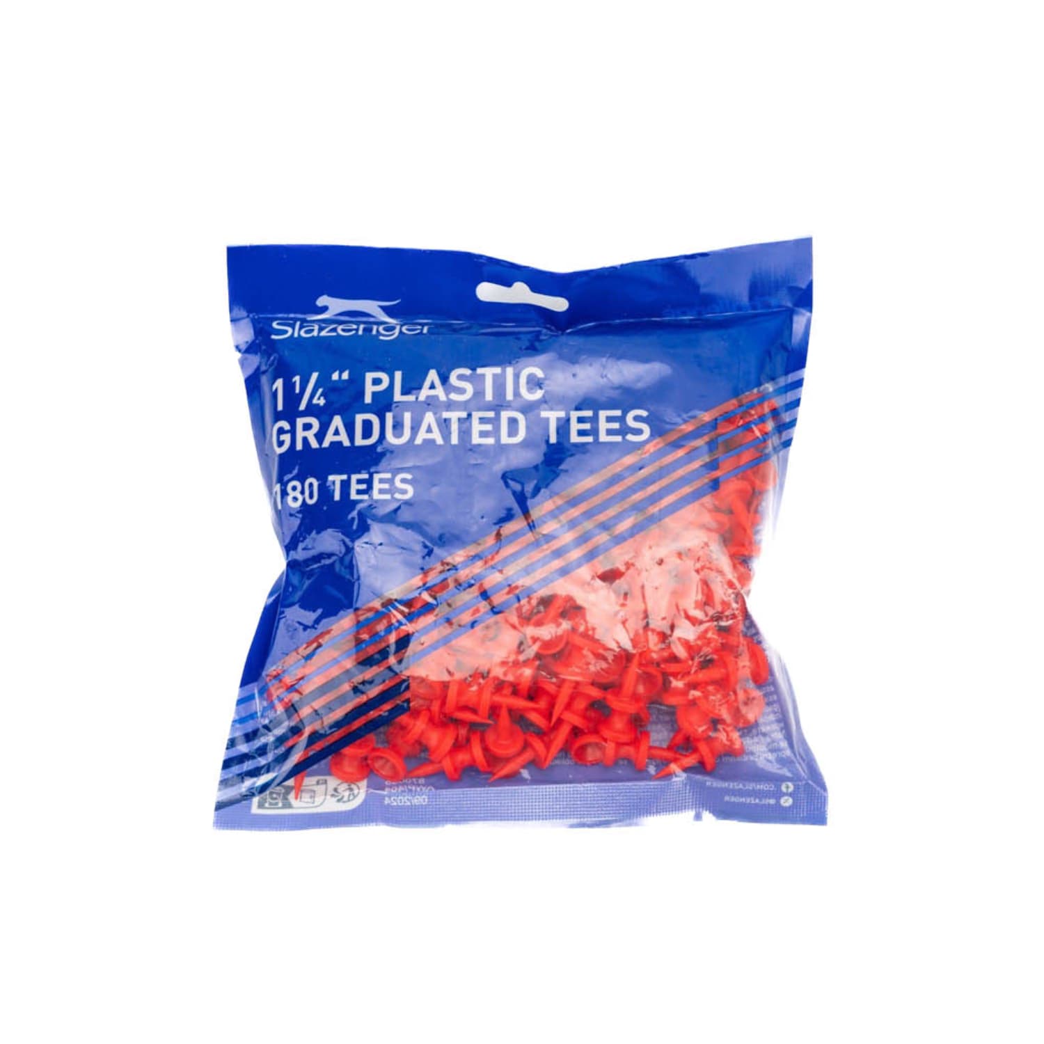 Slazenger 180pk Graduated  1 1/4 Golf Tees