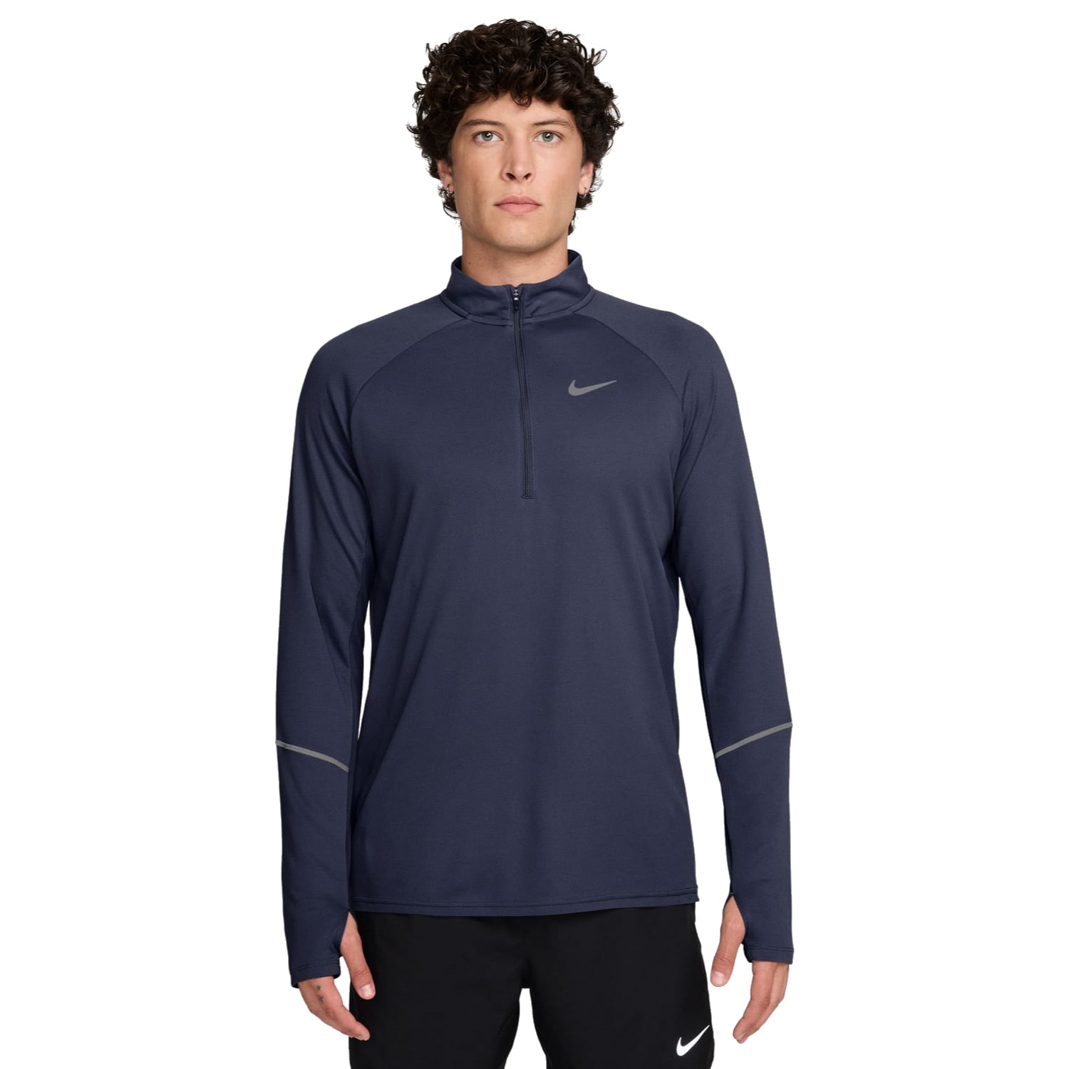 Nike Men's Dri-Fit UV Miler 1/2 Zip Running Long Sleeve Top