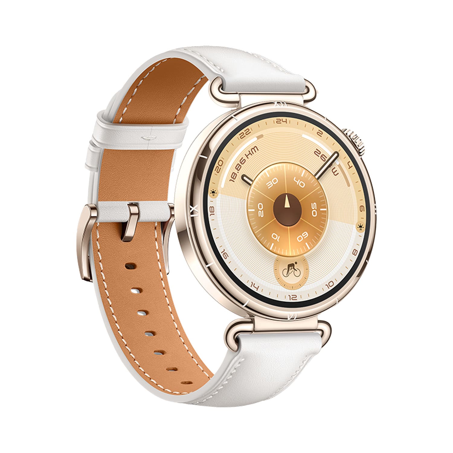 Huawei Watch GT 6 41mm GPS Smartwatch - White Leather, product, variation 3