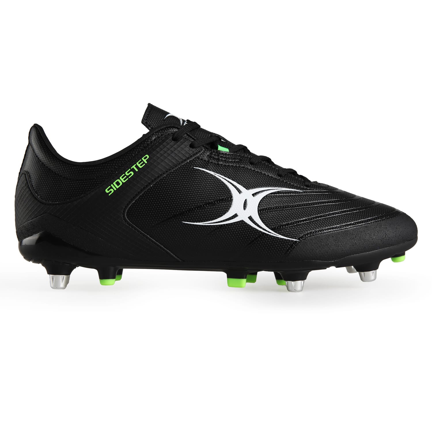 Gilbert Sidestep X15 6 Stud Soft Ground Rugby Shoes