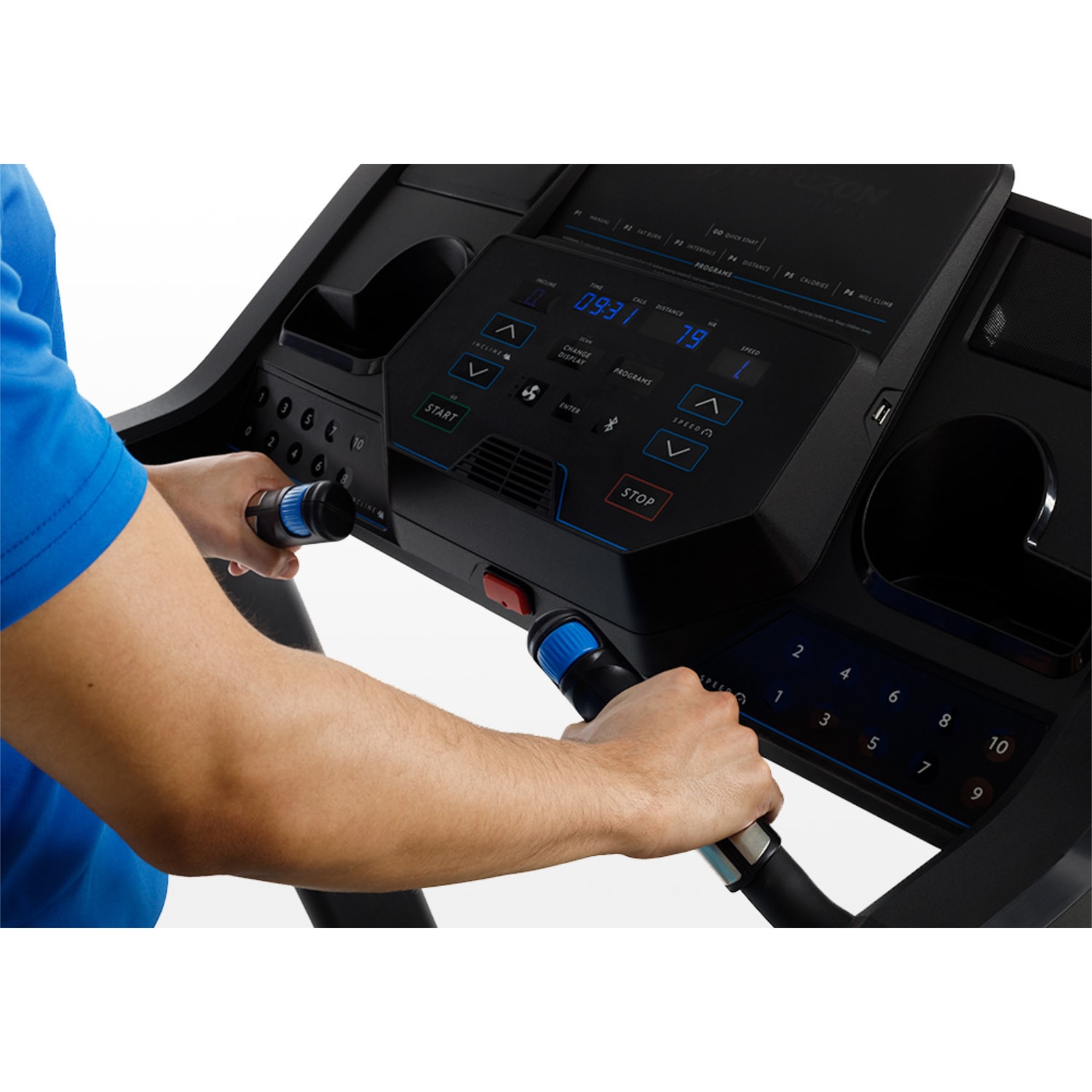 Horizon 5.0AT Treadmill, product, variation 7