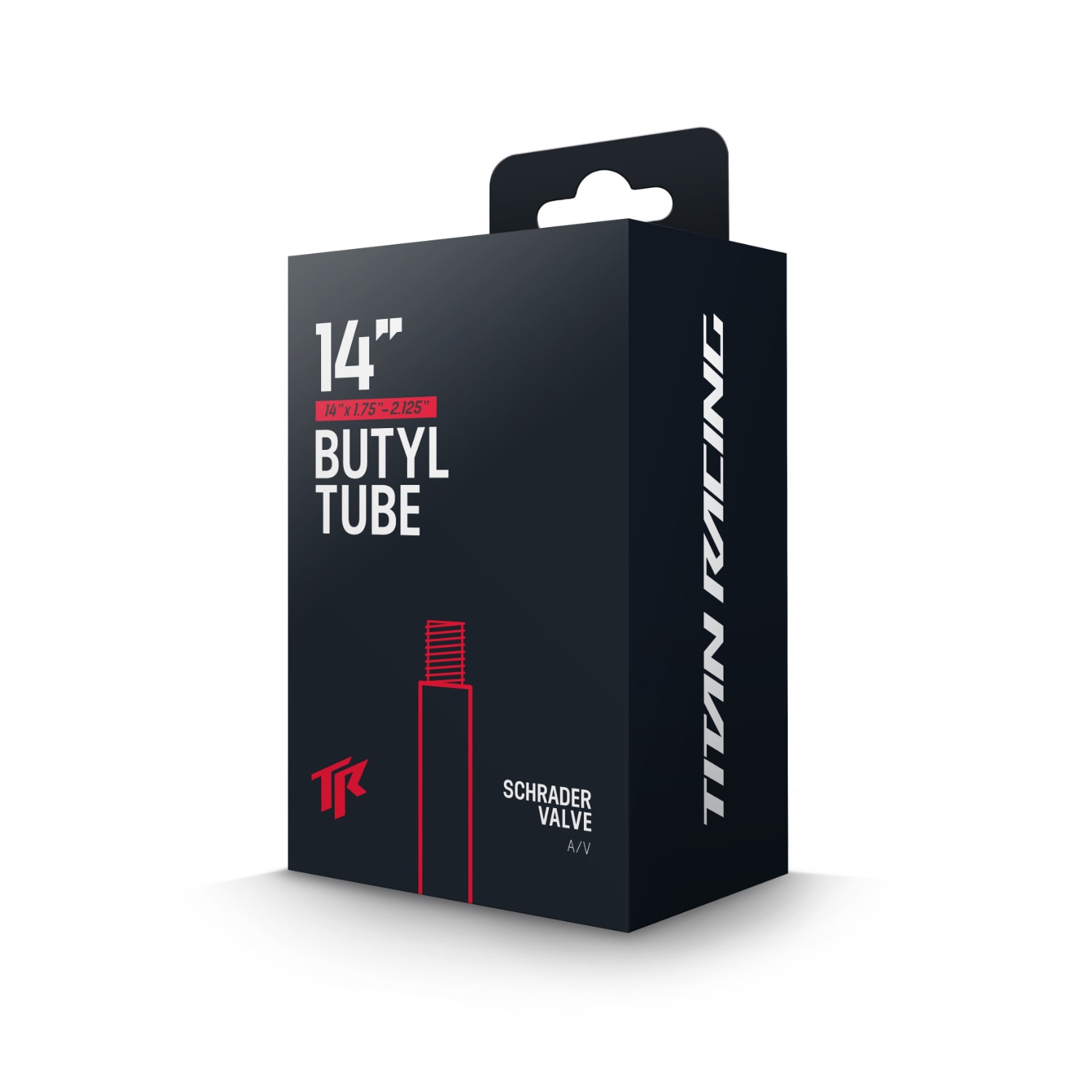 Titan 14 x 1.75-2.125 Schrader 48mm Valve Tube