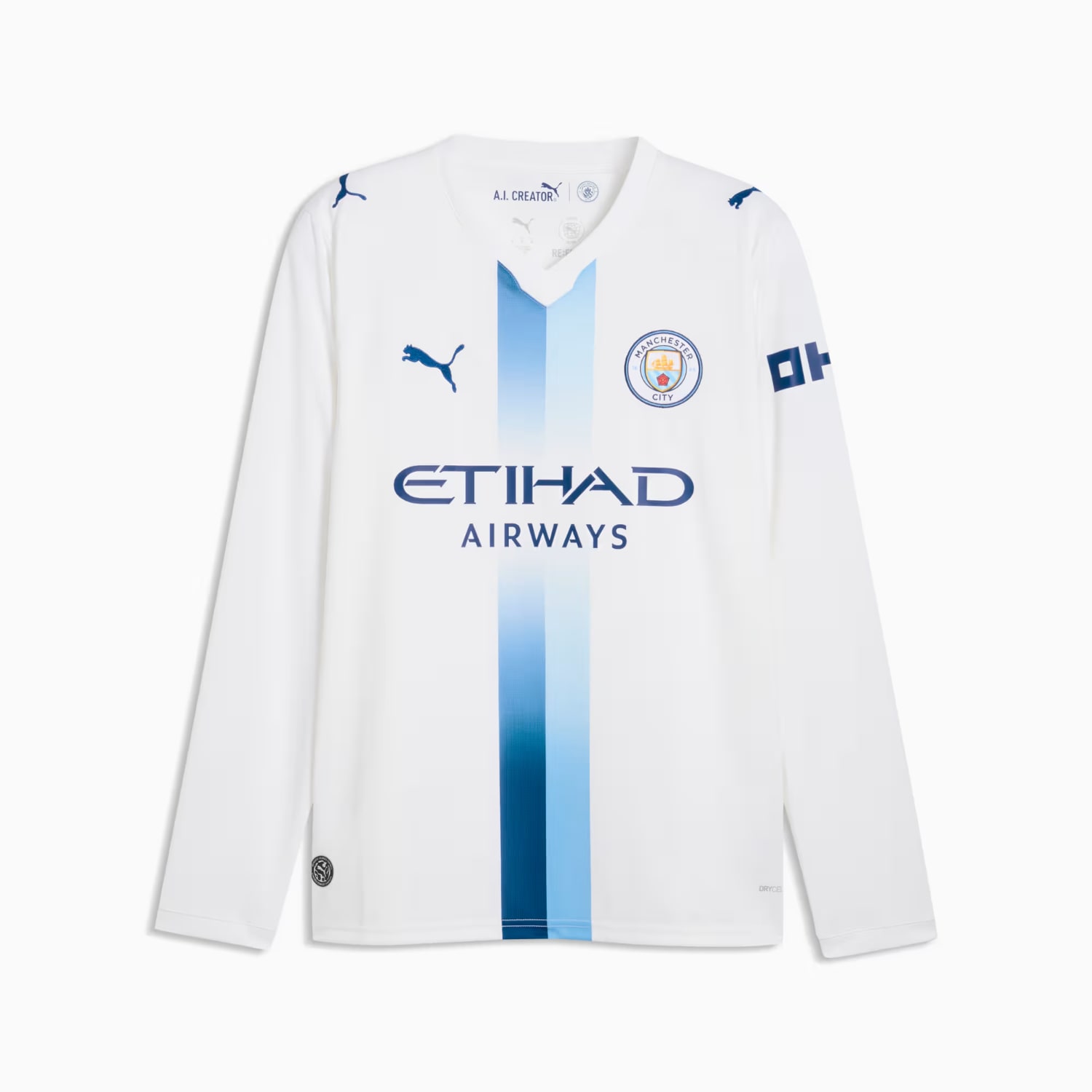 Manchester City Men's Third 26/27 Long Sleeve Soccer Jersey