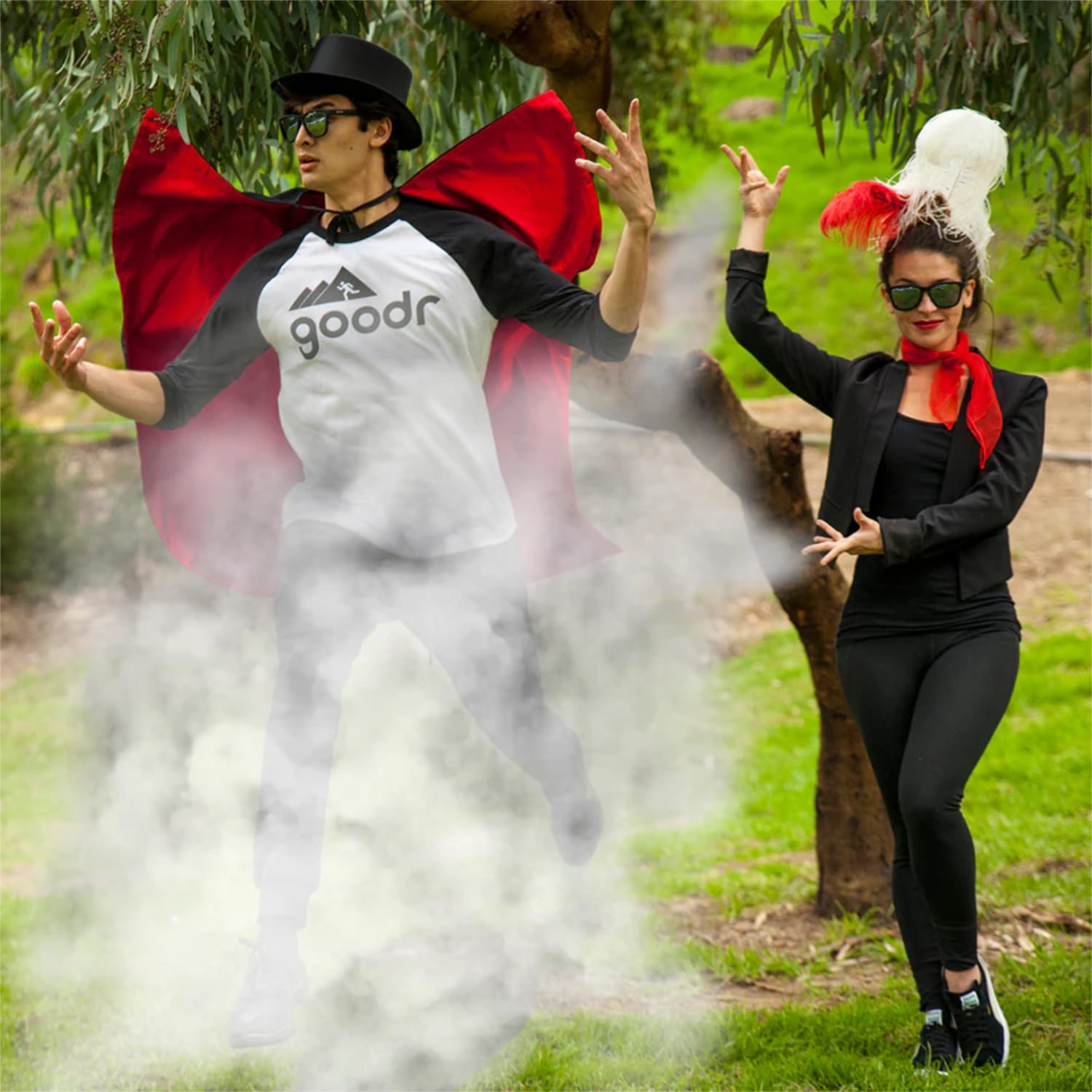 goodr Rons Smoke &amp; Mirrors OG Sunglasses, product, variation 4