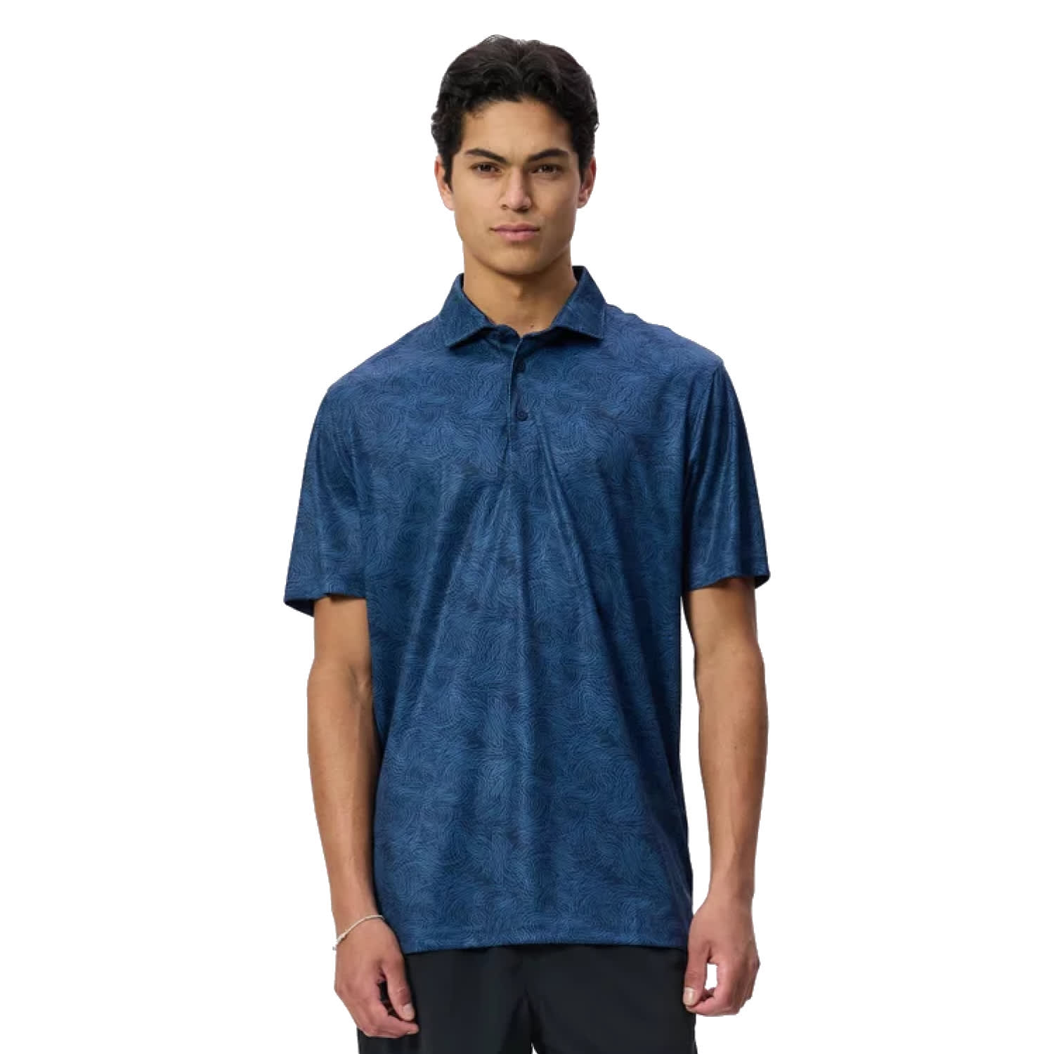 Puma Men's Pure 3.0 Wavy Dunes Golf Polo