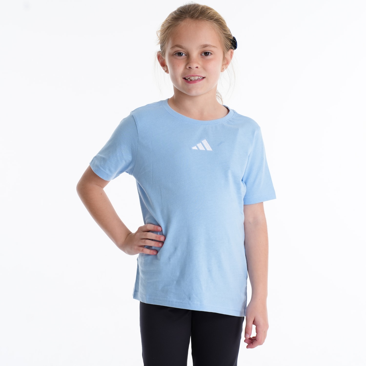 Adidas Girls Small Logo Tee